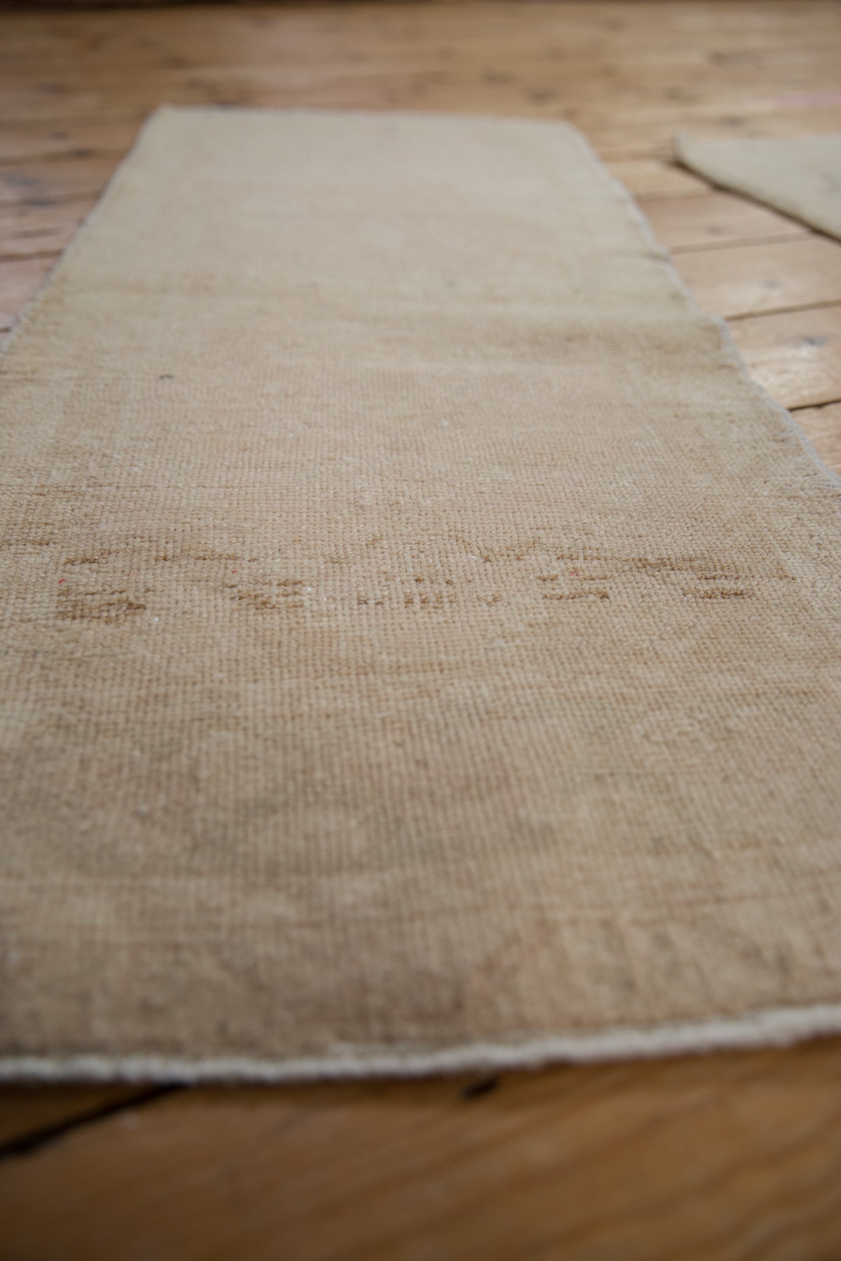 1.5x4 Vintage Distressed Oushak Rug Mat Runner