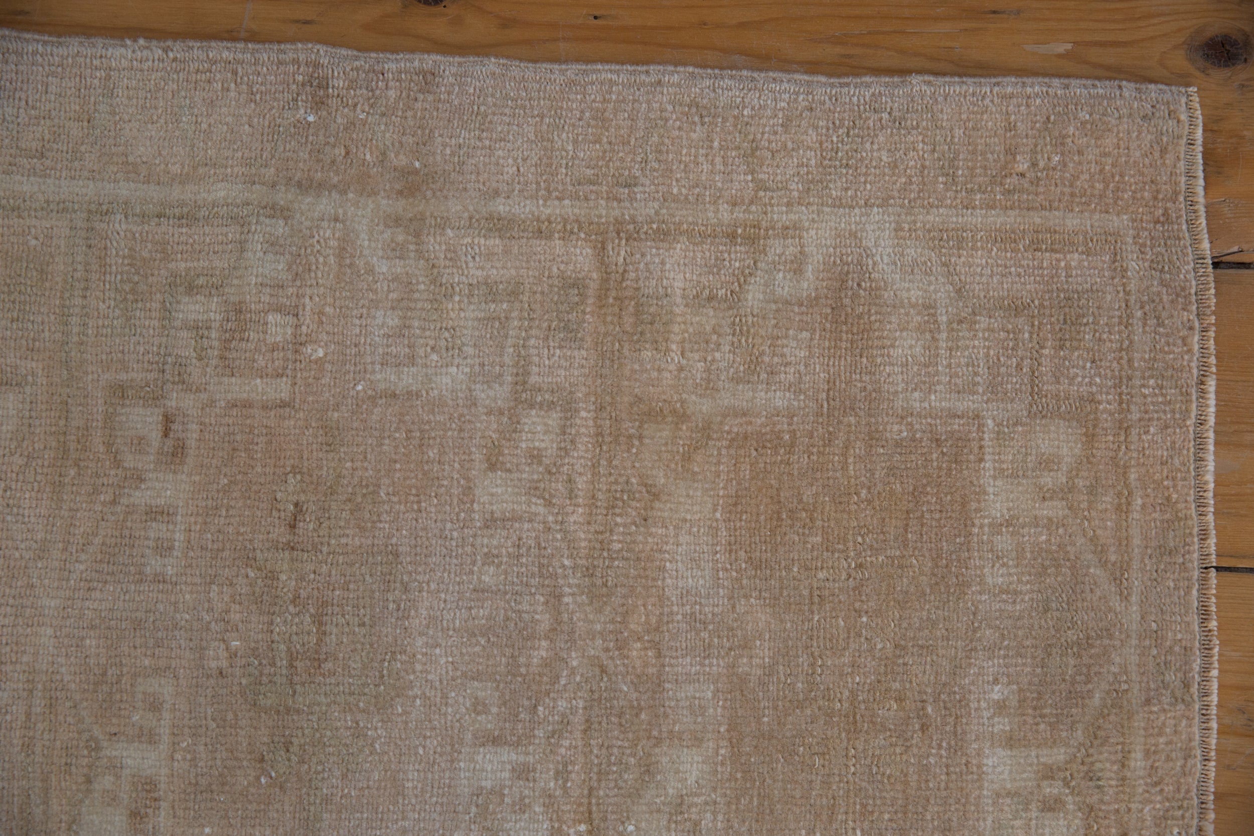 1.5x2.5 Vintage Distressed Oushak Rug Mat