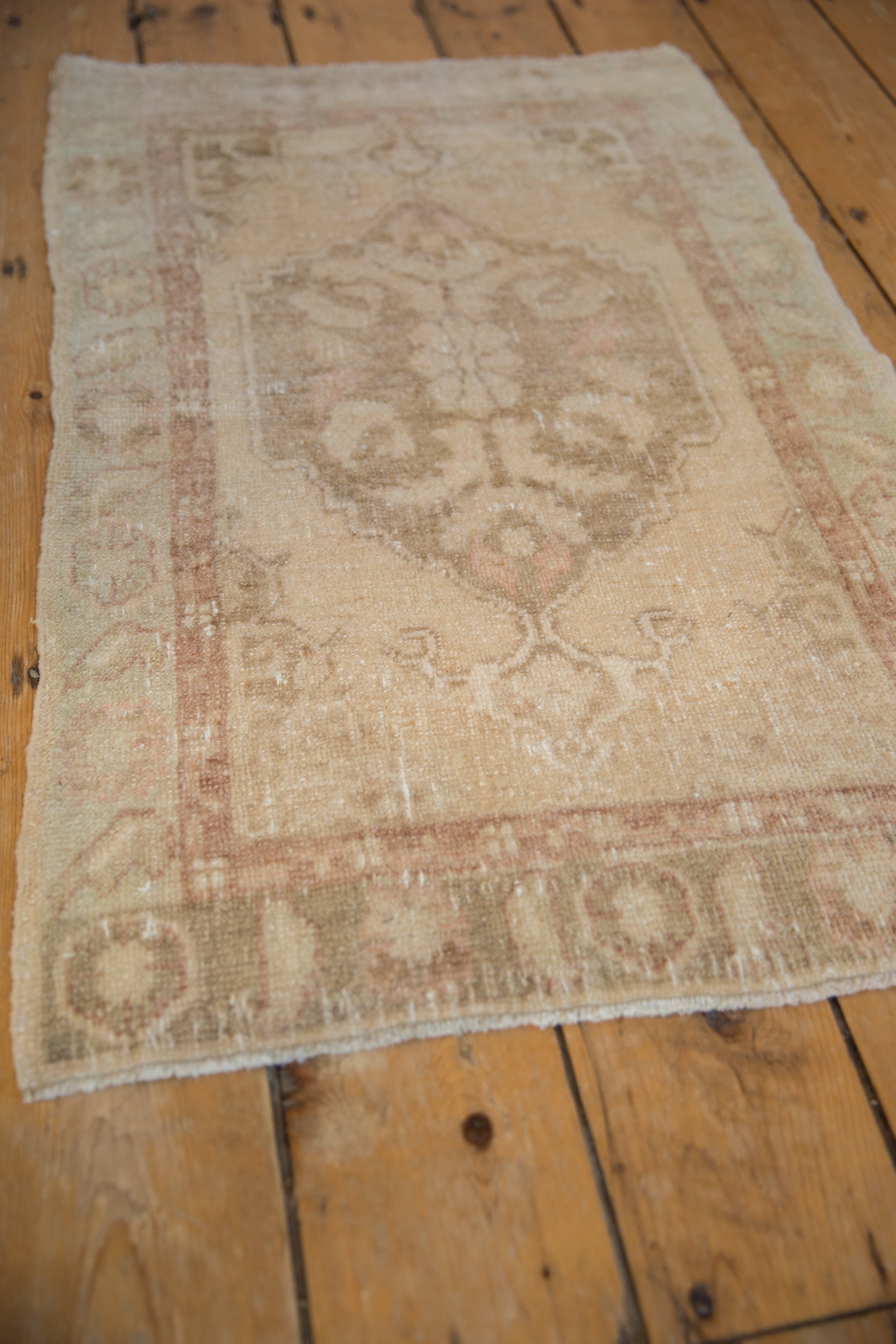 2x3.5 Vintage Distressed Oushak Rug by Old New House® - product image 4 for Resin Society