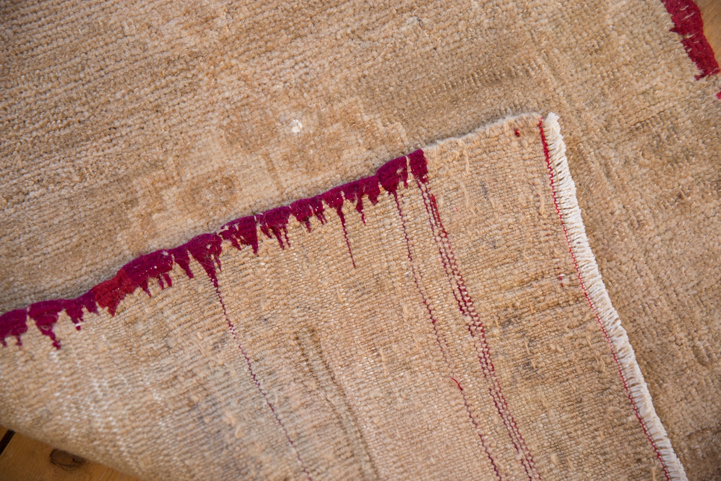 2x3 Vintage Distressed Oushak Rug Mat