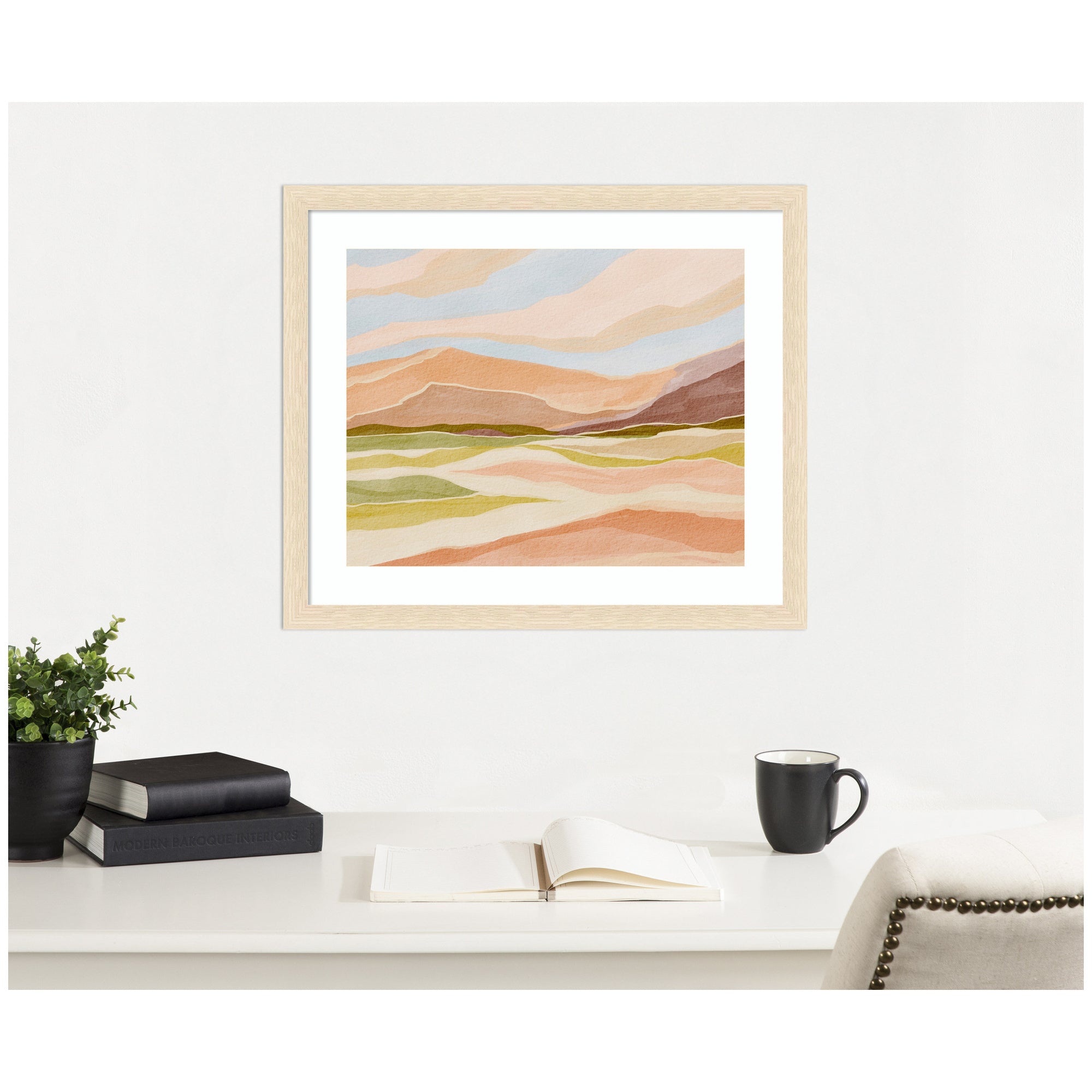 Framed Art Desert Dreams by Nikita Jariwala