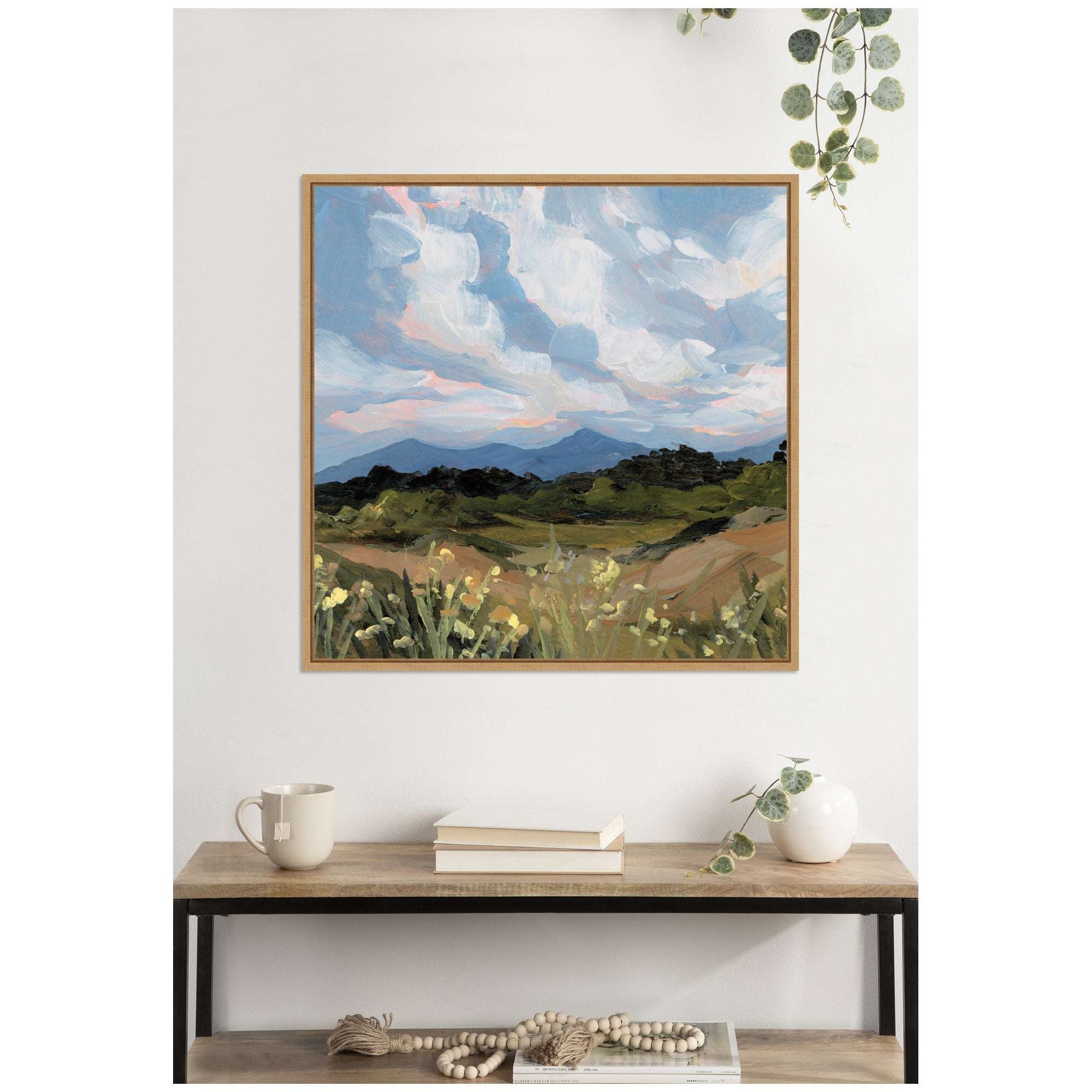 Garden of Gods by Emily Kenney Framed Canvas Wall Art Print