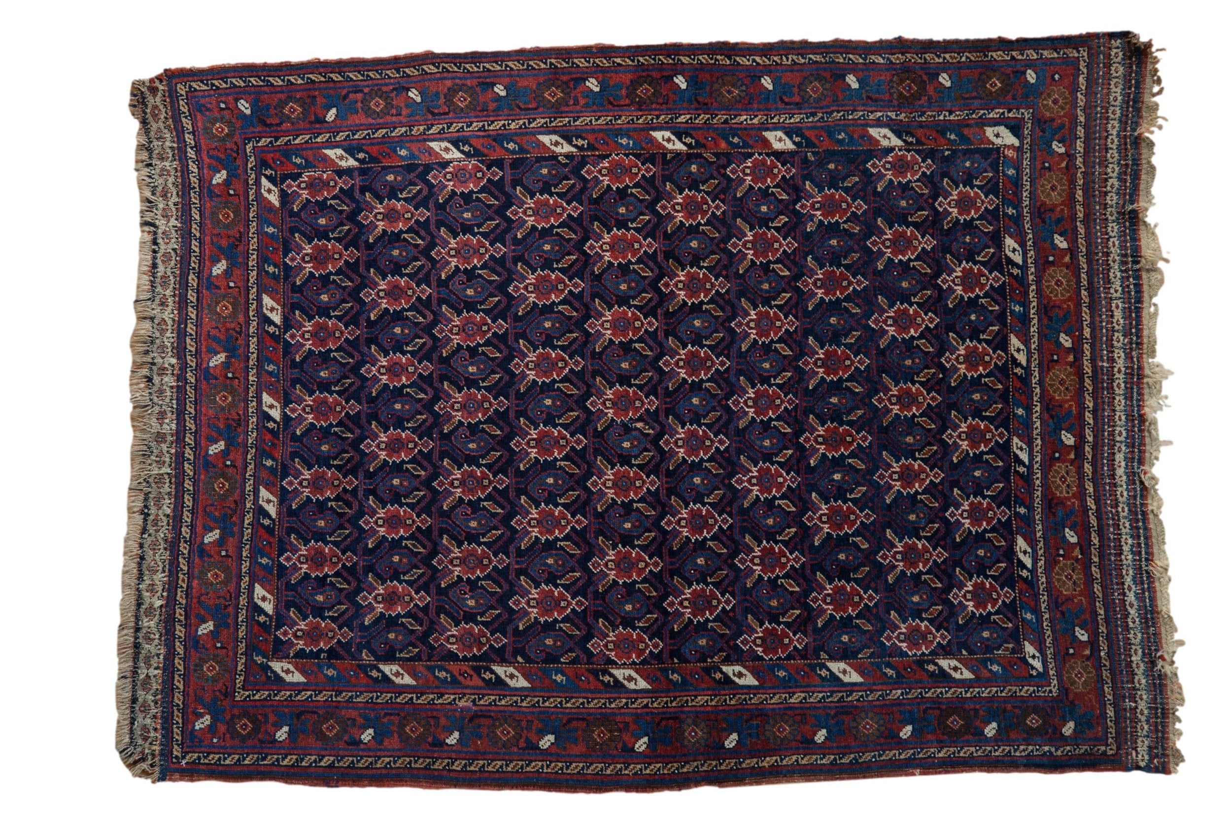 4x5.5 Antique Afshar Rug by Old New House® - main product image for Resin Society