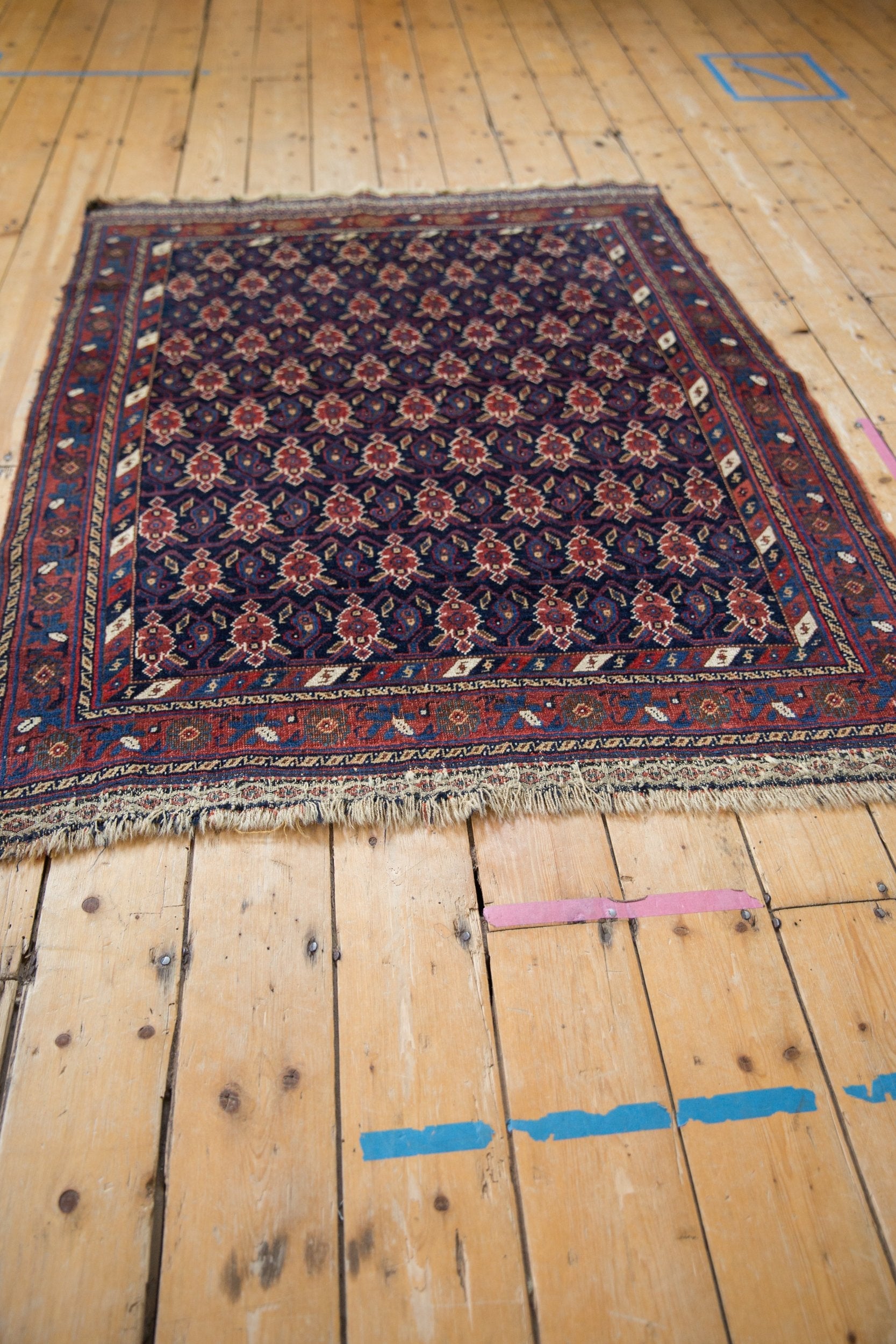 4x5.5 Antique Afshar Rug by Old New House® - product image 6 for Resin Society