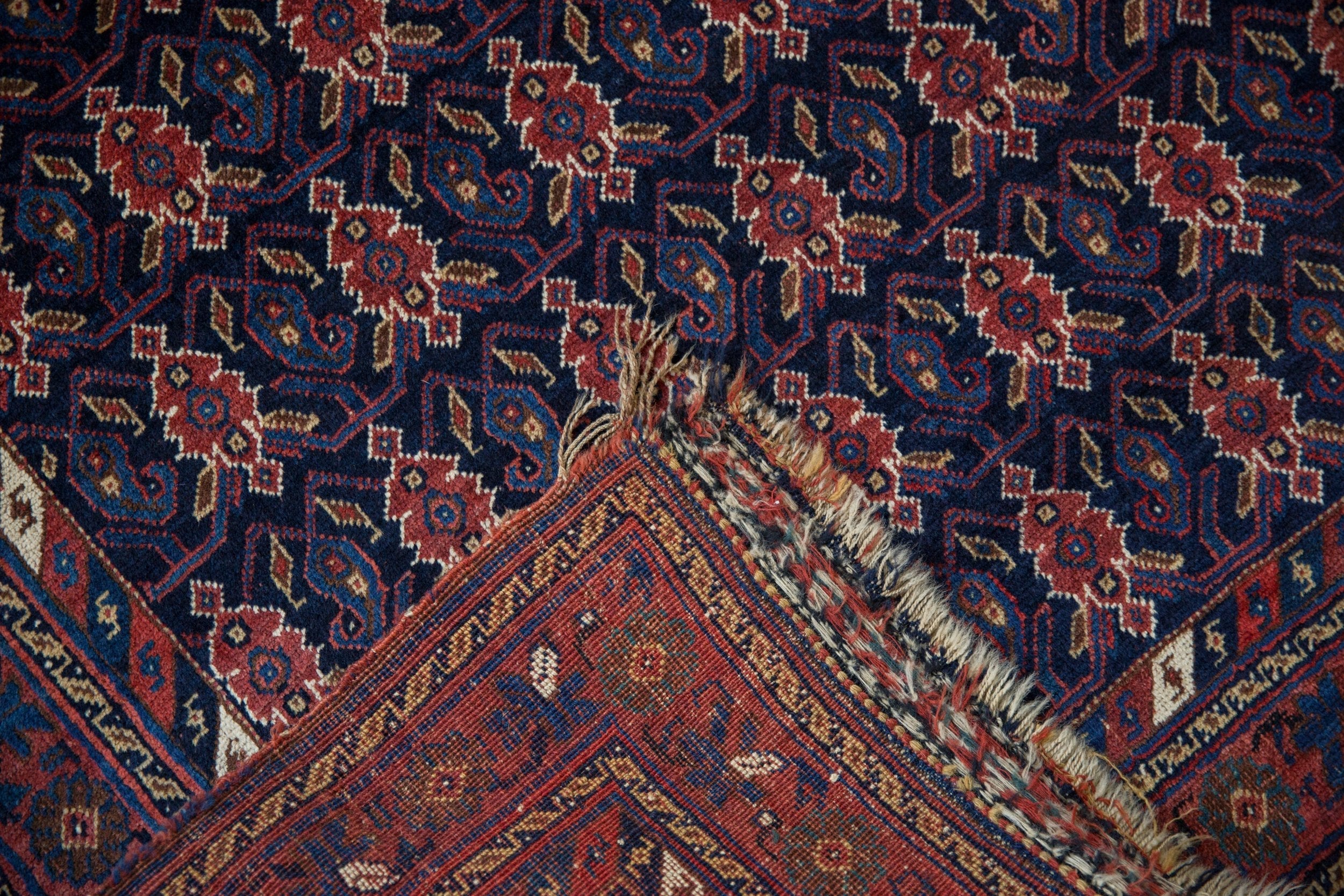 4x5.5 Antique Afshar Rug by Old New House® - product image 9 for Resin Society