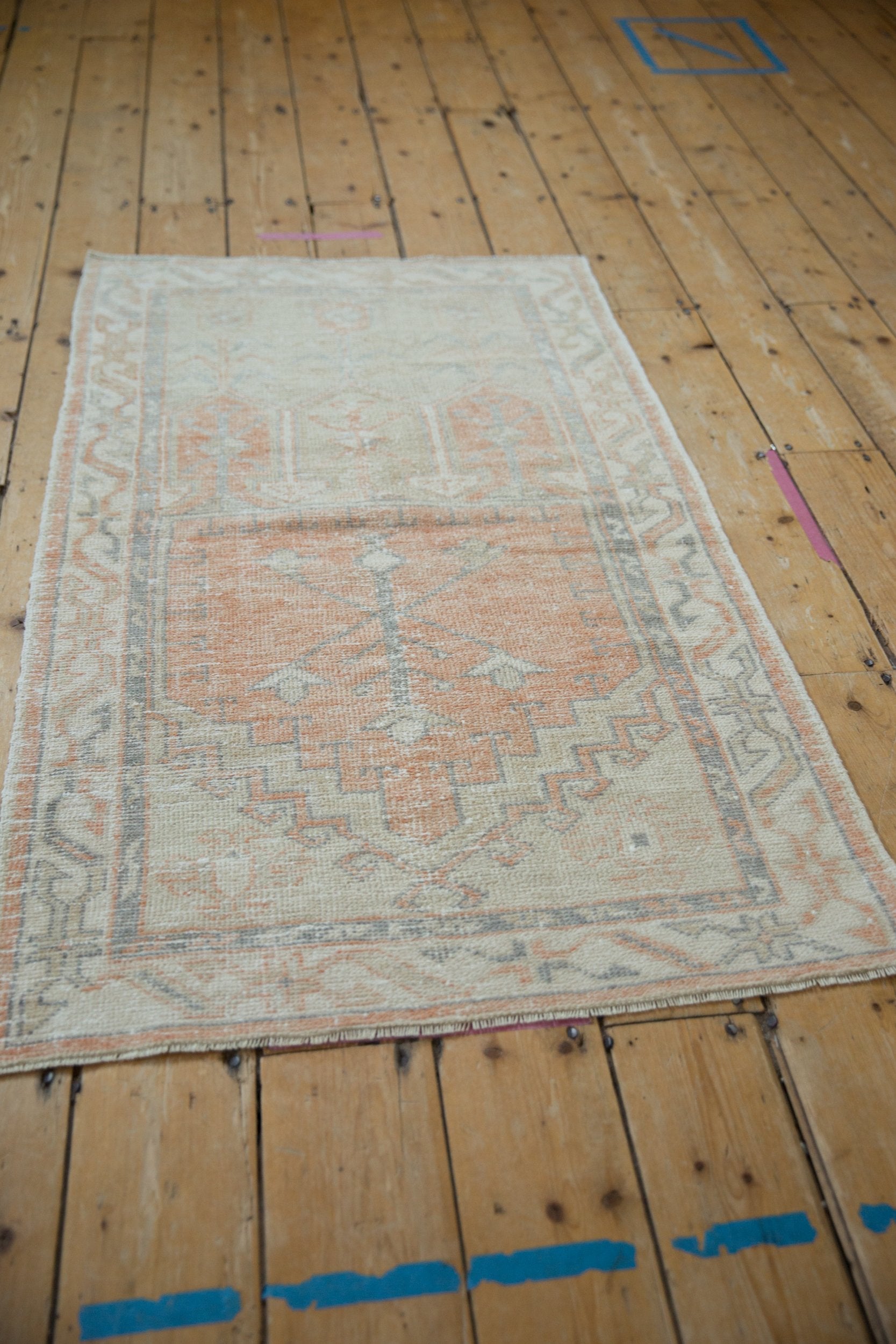2.5x5 Vintage Distressed Oushak Rug Runner by Old New House® - product image 6 for Resin Society