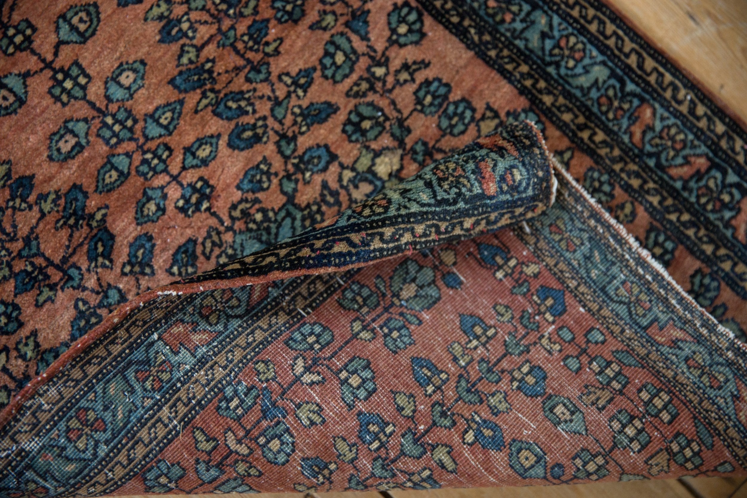 1.5x2.5 Vintage Fine Farahan Sarouk Rug Mat by Old New House® - product image 8 for Resin Society