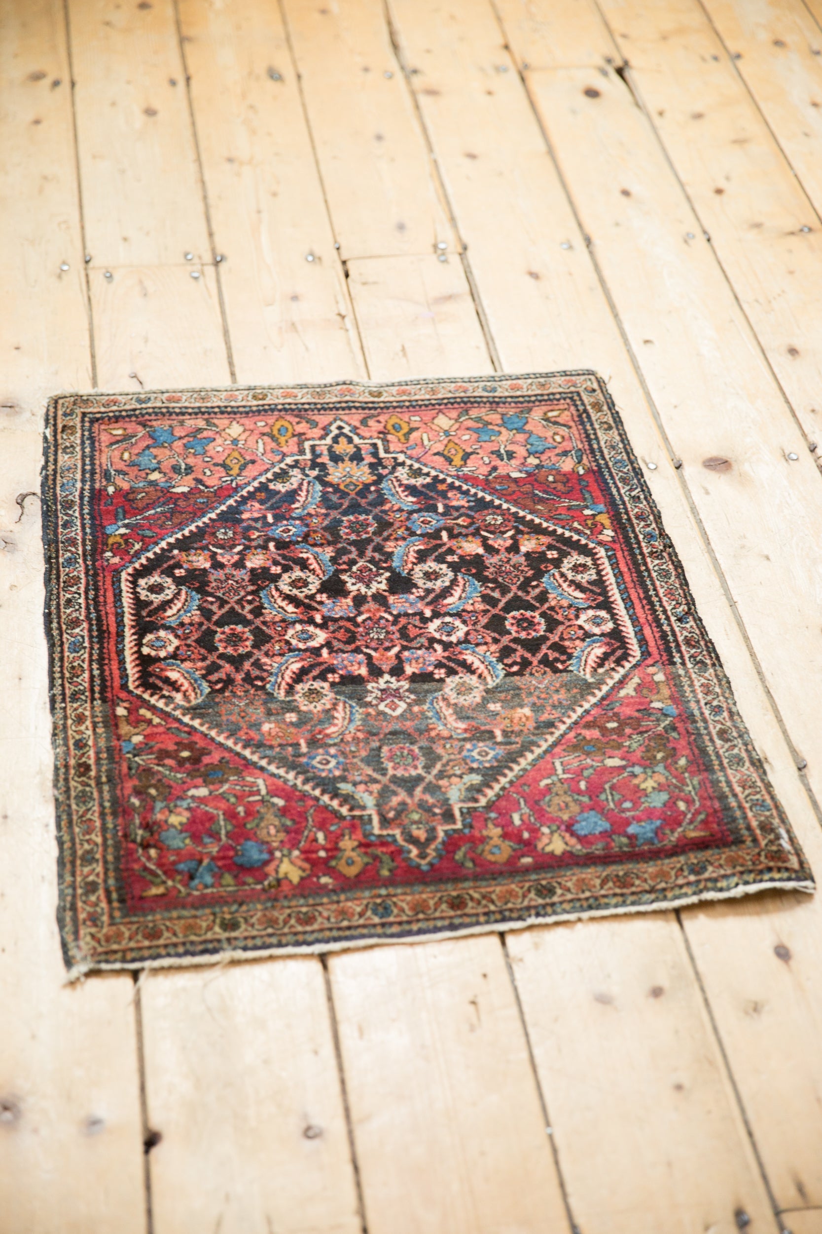 2x2.5 Vintage Fine Farahan Sarouk Square Rug Mat by Old New House® - product image 6 for Resin Society