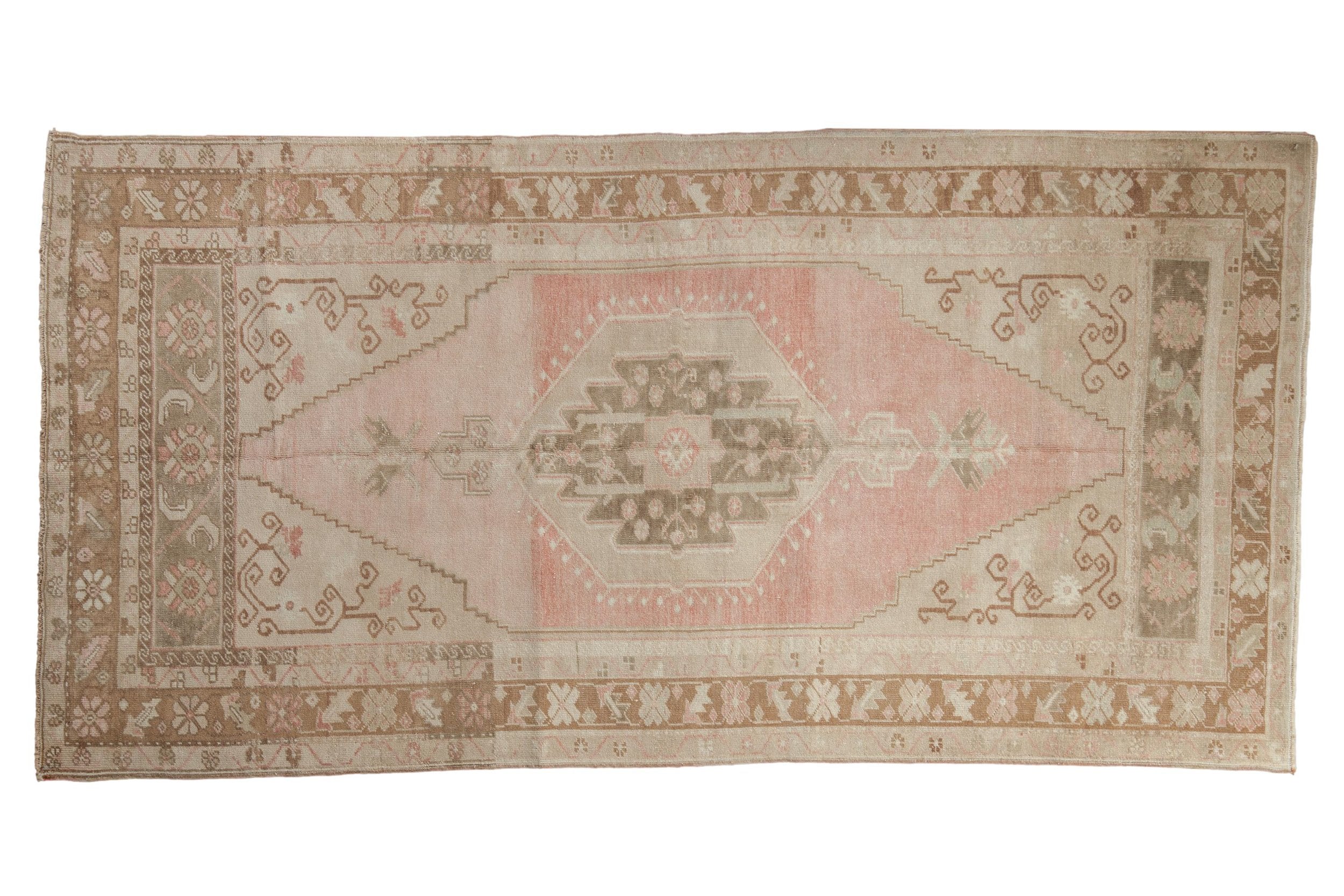 4x7.5 Vintage Distressed Oushak Rug by Old New House® - main product image for Resin Society