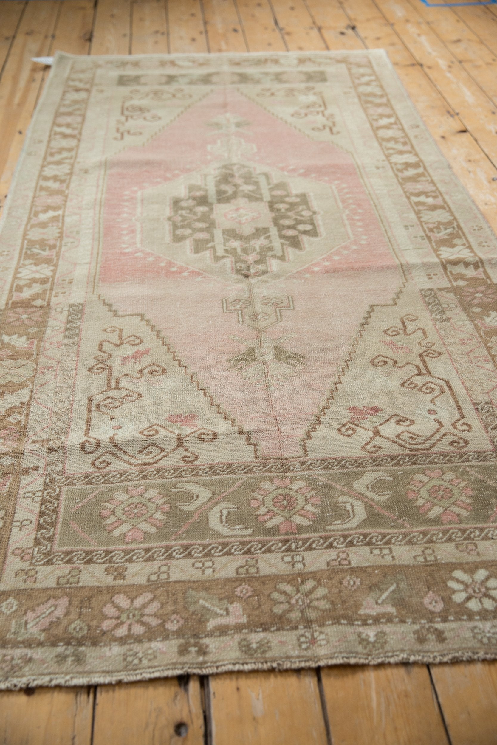 4x7.5 Vintage Distressed Oushak Rug by Old New House® - product image 4 for Resin Society