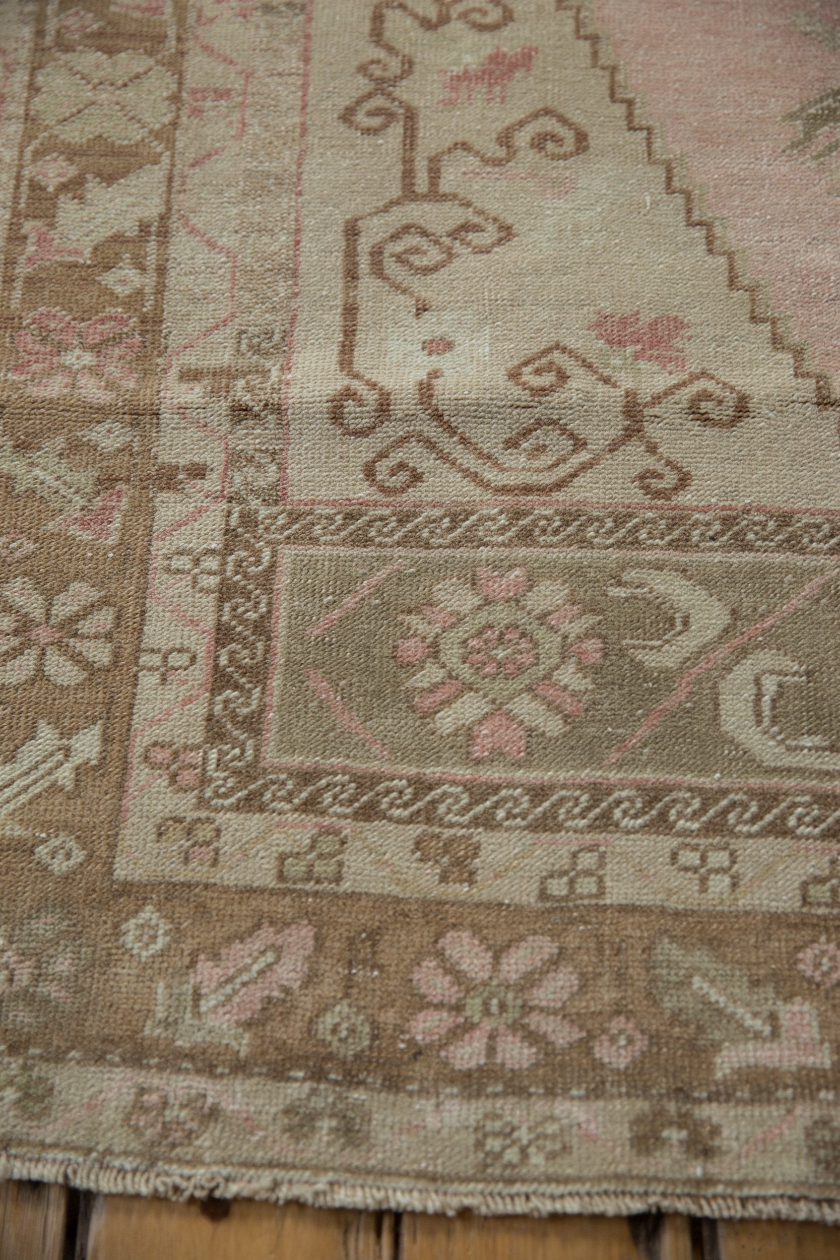 4x7.5 Vintage Distressed Oushak Rug by Old New House® - product image 5 for Resin Society
