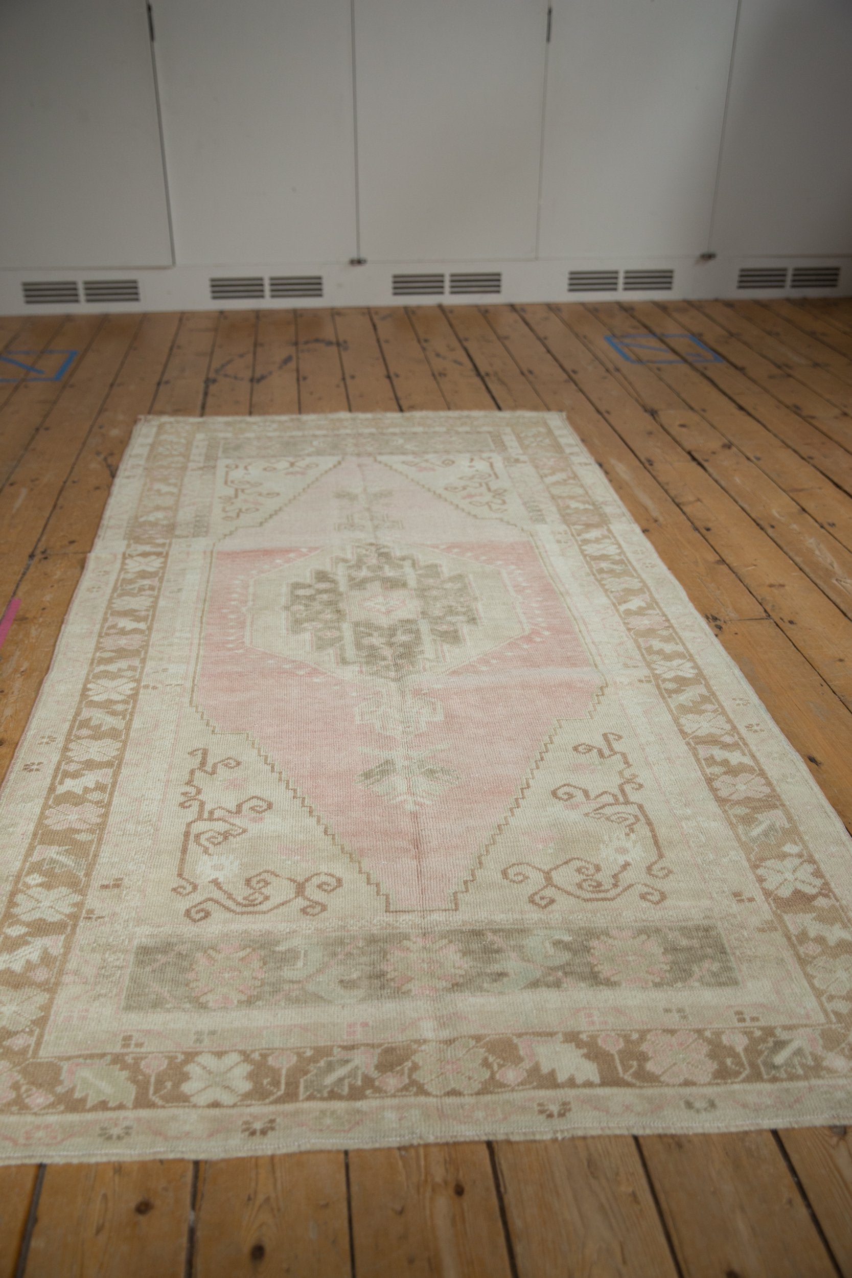 4x7.5 Vintage Distressed Oushak Rug by Old New House® - product image 7 for Resin Society