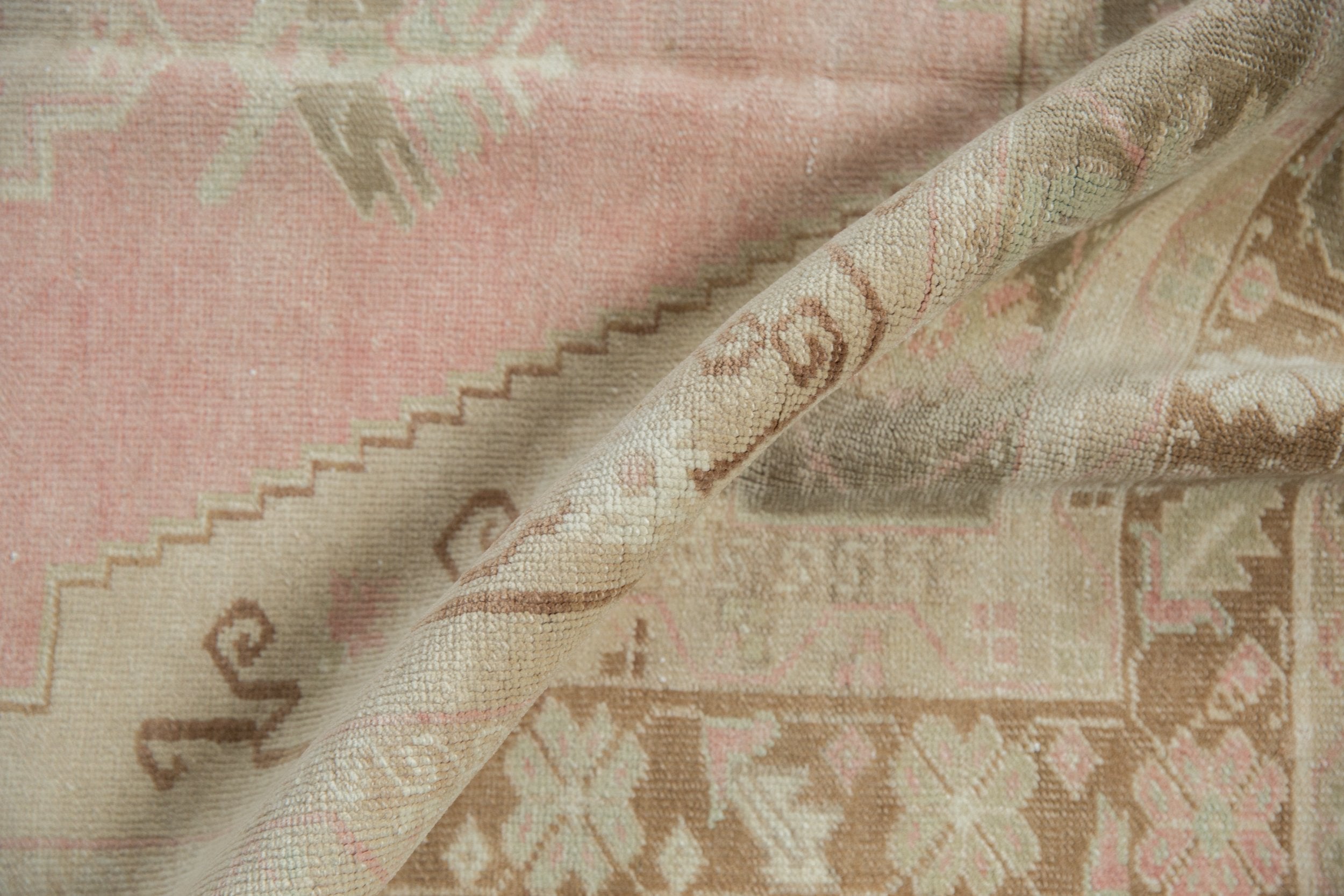 4x7.5 Vintage Distressed Oushak Rug by Old New House® - product image 9 for Resin Society