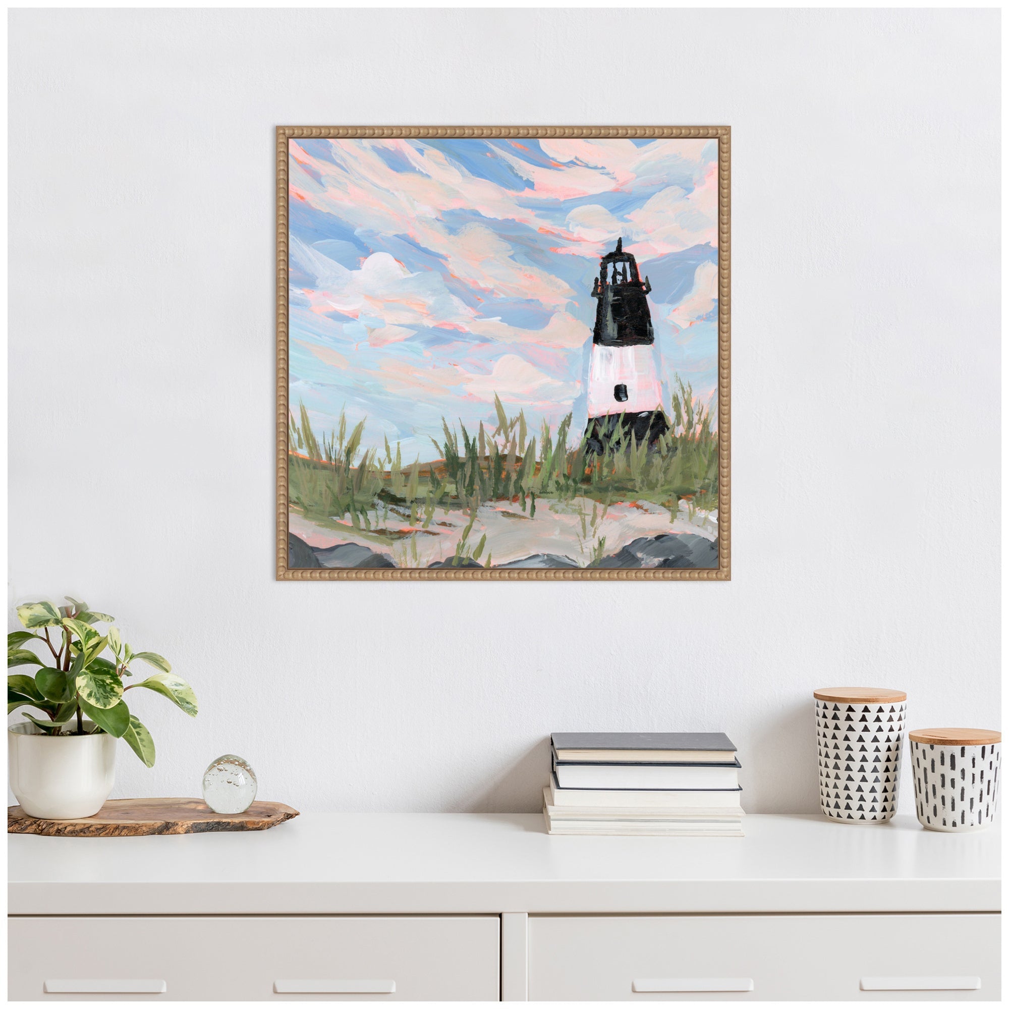 Sylvie Georgia Framed Canvas by Emily Kenney