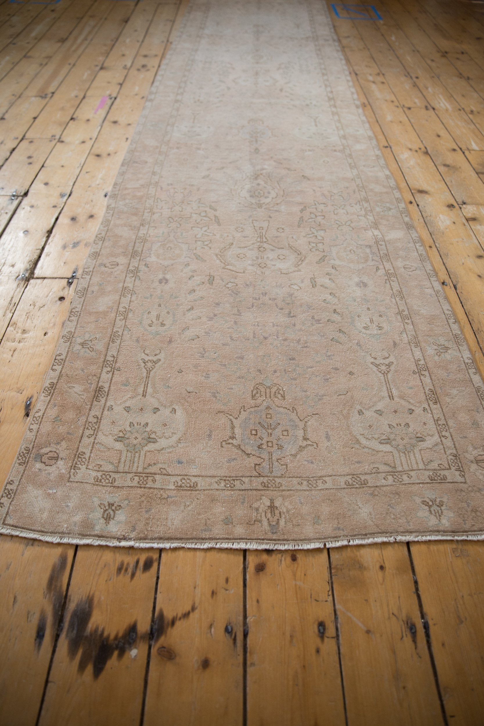 3x12.5 Vintage Fine Distressed Sivas Rug Runner by Old New House® - product image 3 for Resin Society