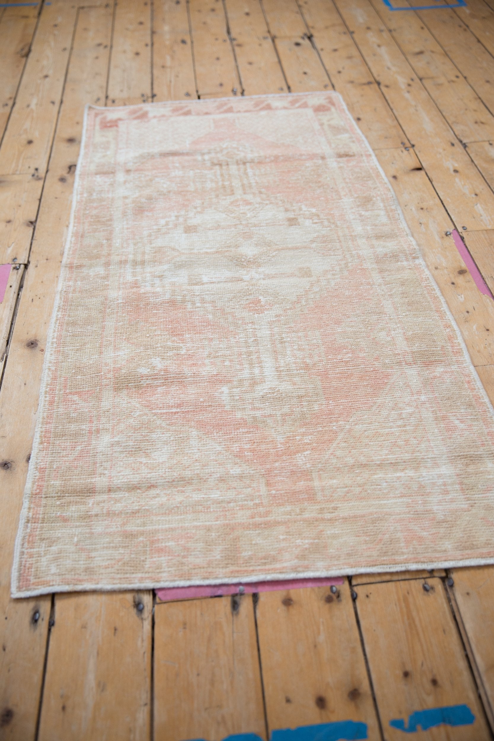 2.5x5 Vintage Distressed Oushak Rug Runner by Old New House® - product image 3 for Resin Society