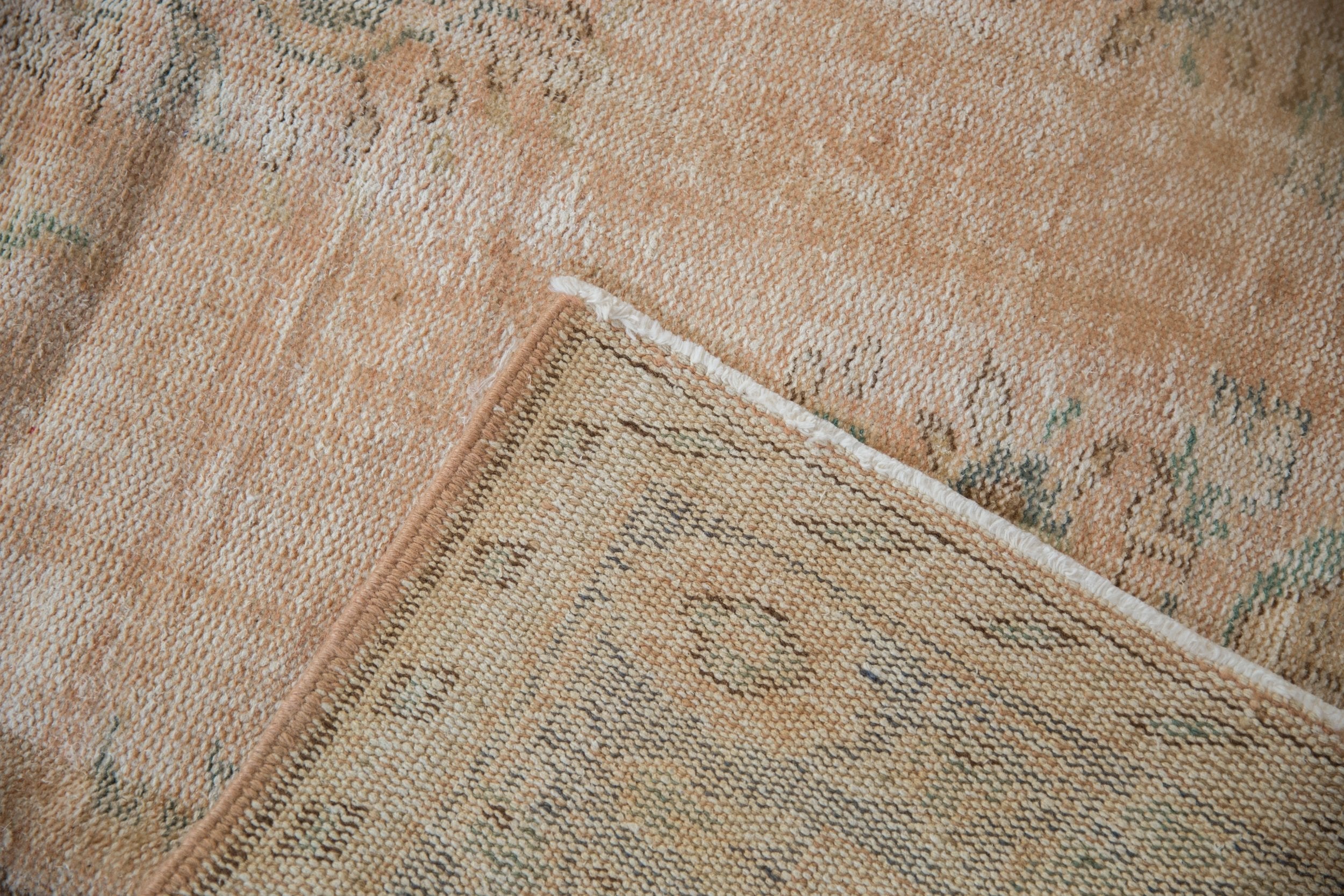 6x9.5 Vintage Distressed Oushak Carpet