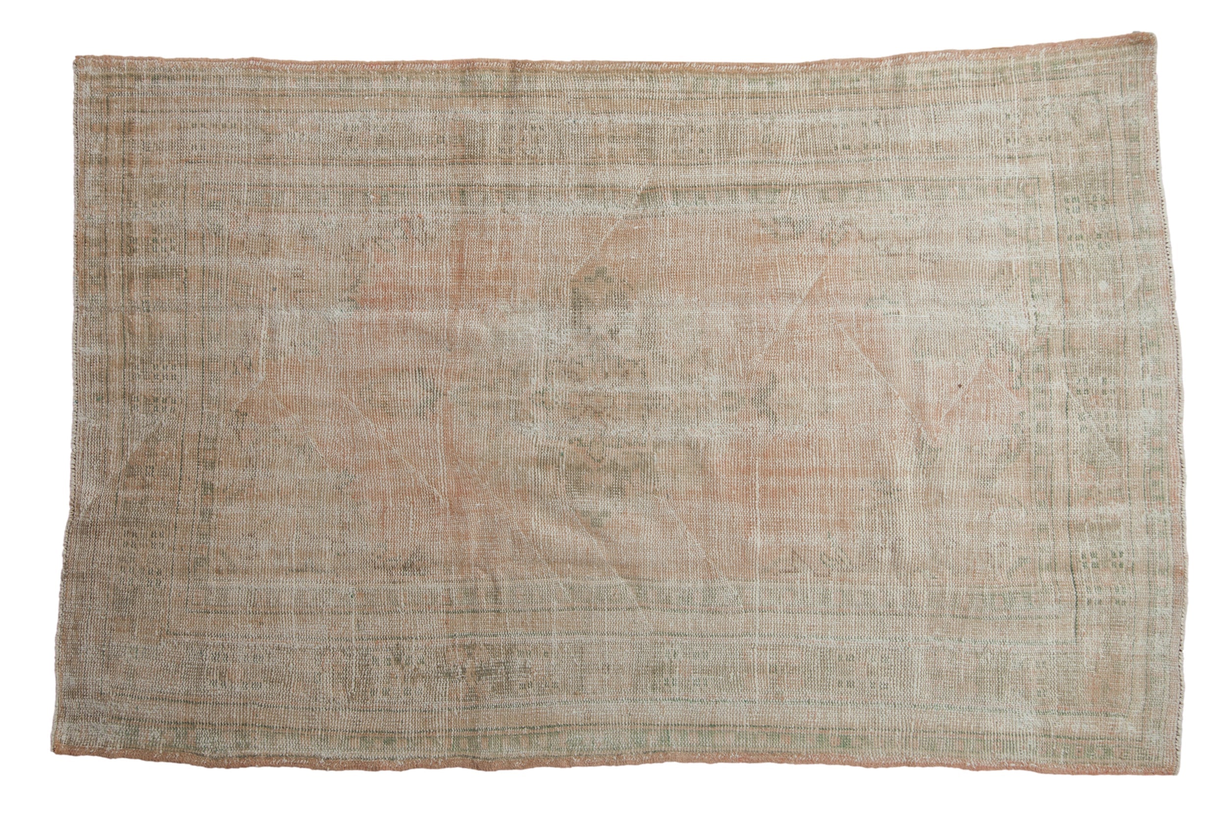 5x7.5 Vintage Distressed Oushak Rug