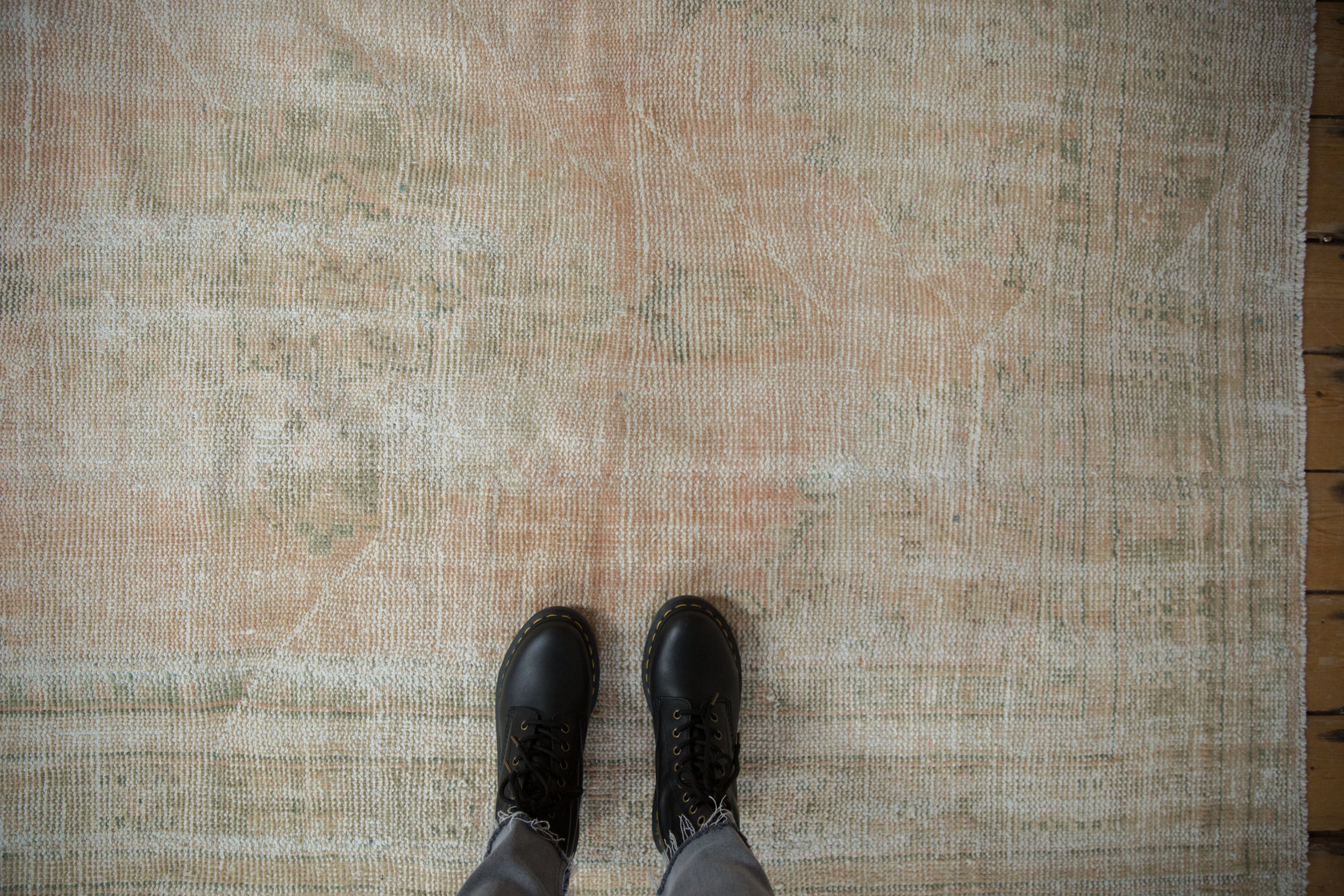 5x7.5 Vintage Distressed Oushak Rug