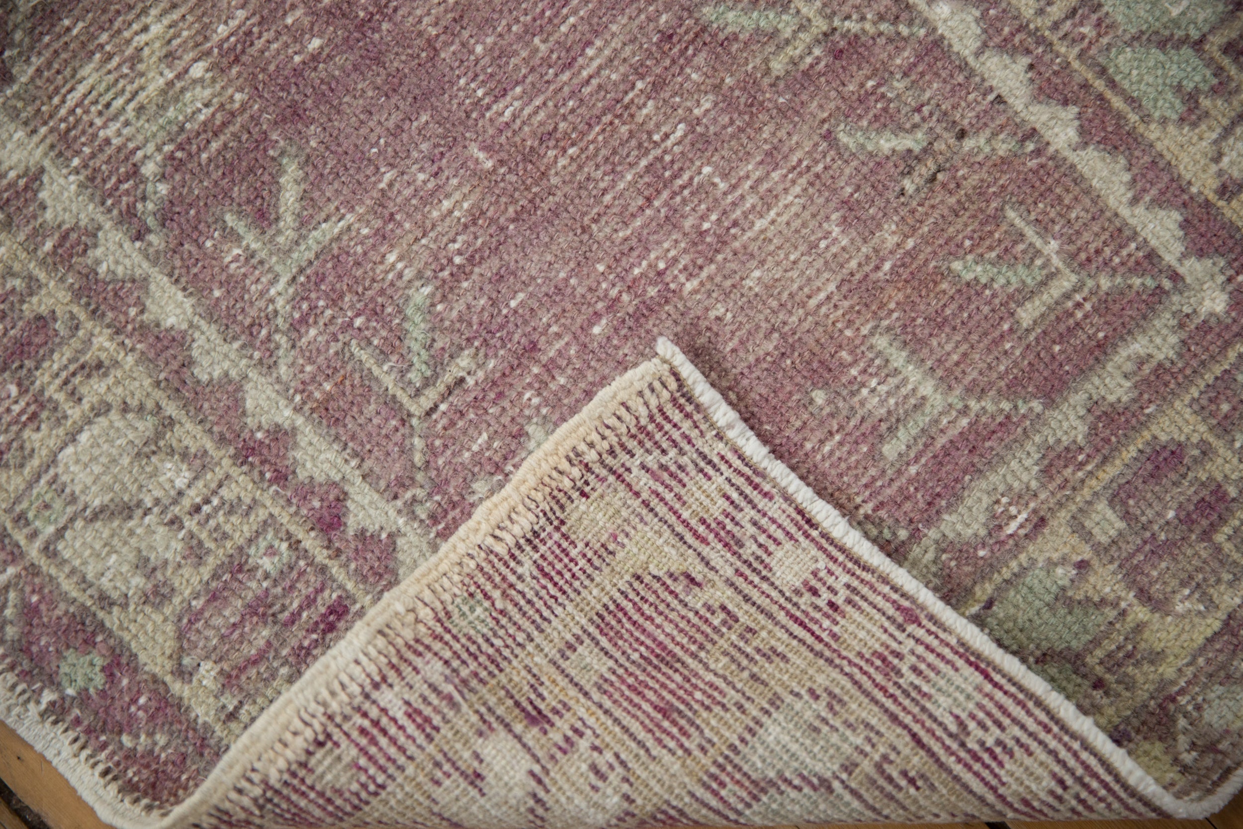 2x3.5 Vintage Distressed Oushak Rug by Old New House® - product image 7 for Resin Society