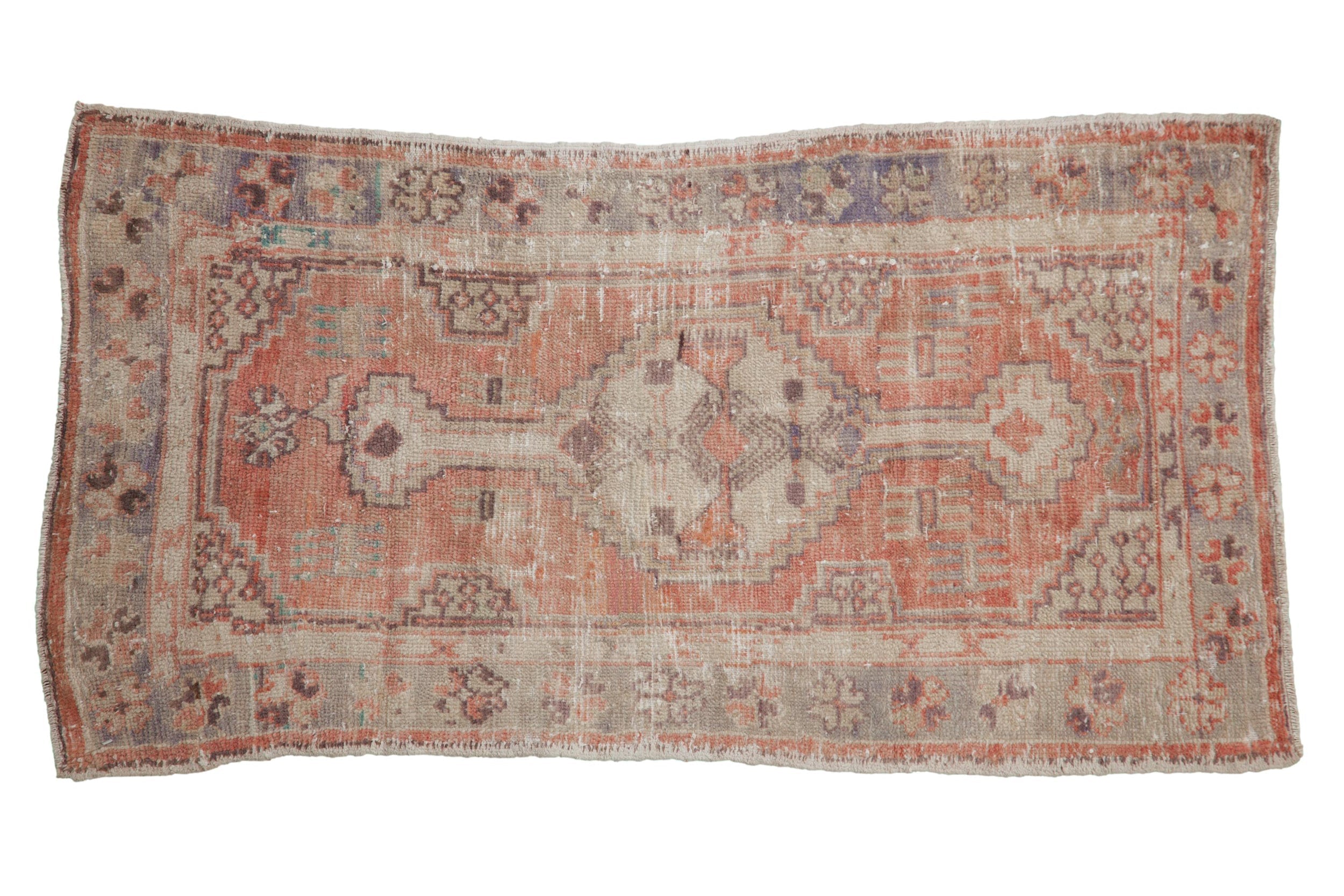 2x4 Vintage Distressed Oushak Rug Runner by Old New House® - main product image for Resin Society