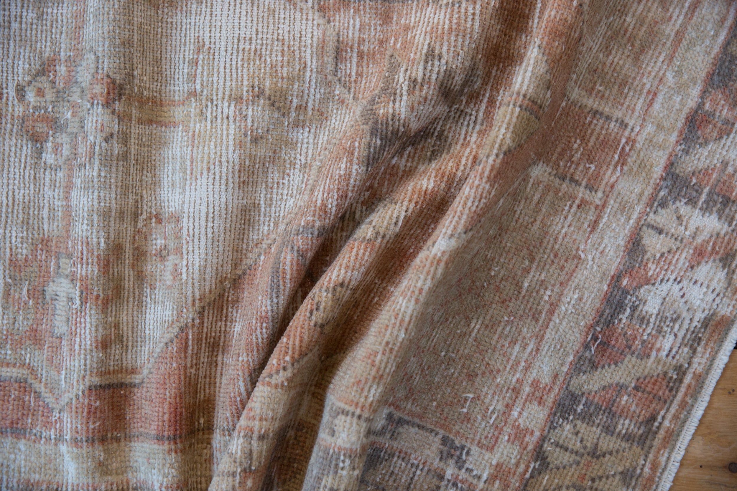 2.5x5 Vintage Distressed Oushak Rug Runner by Old New House® - product image 6 for Resin Society