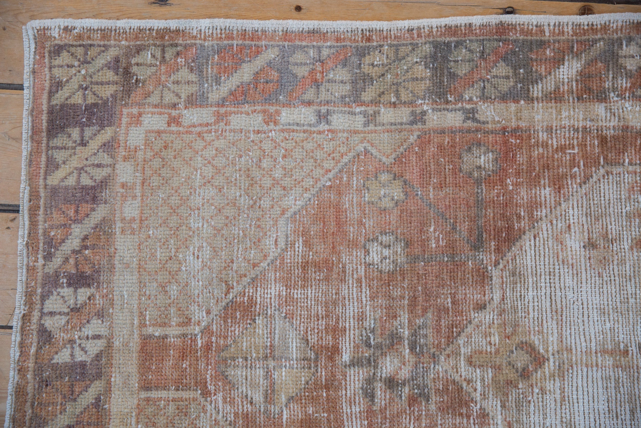 2.5x5 Vintage Distressed Oushak Rug Runner by Old New House® - product image 8 for Resin Society