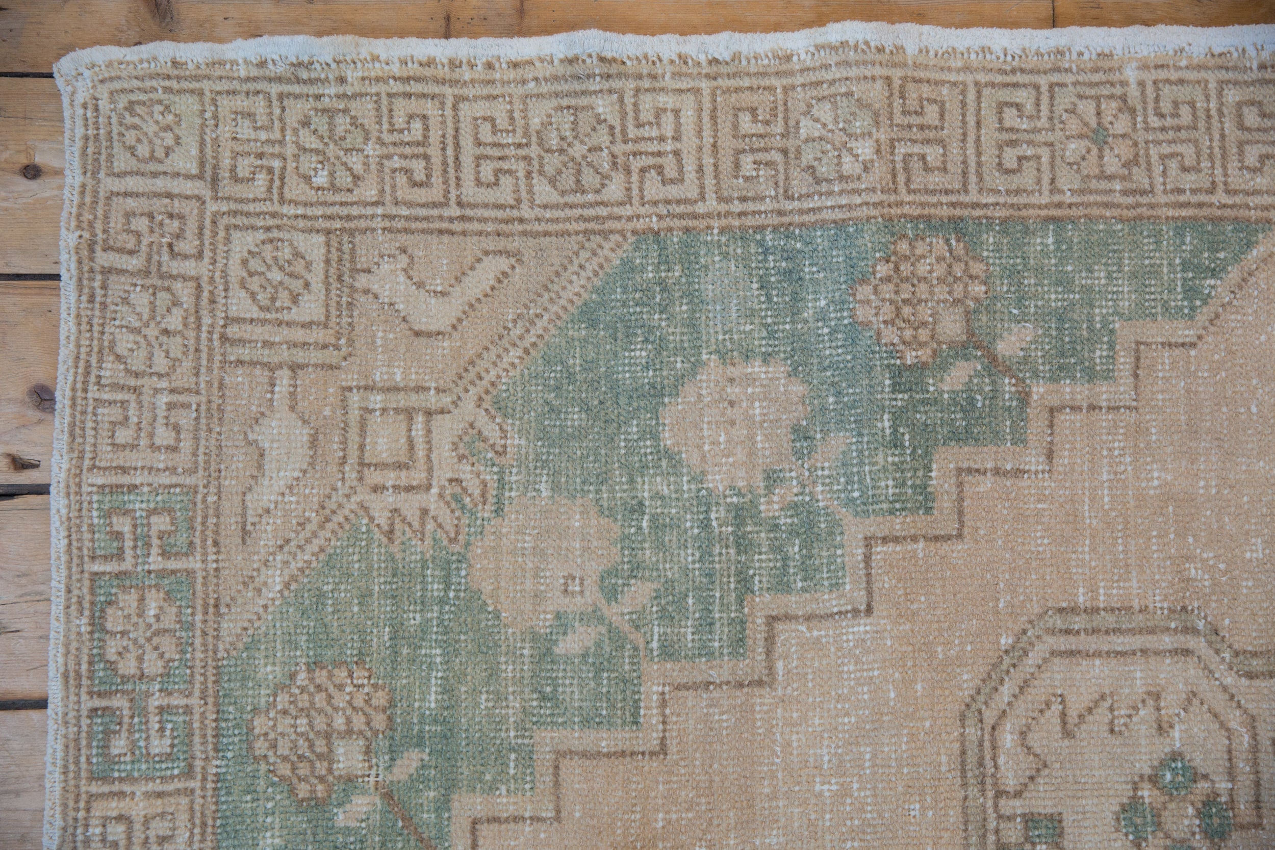 4x8 Vintage Distressed Oushak Rug Runner by Old New House® - product image 3 for Resin Society