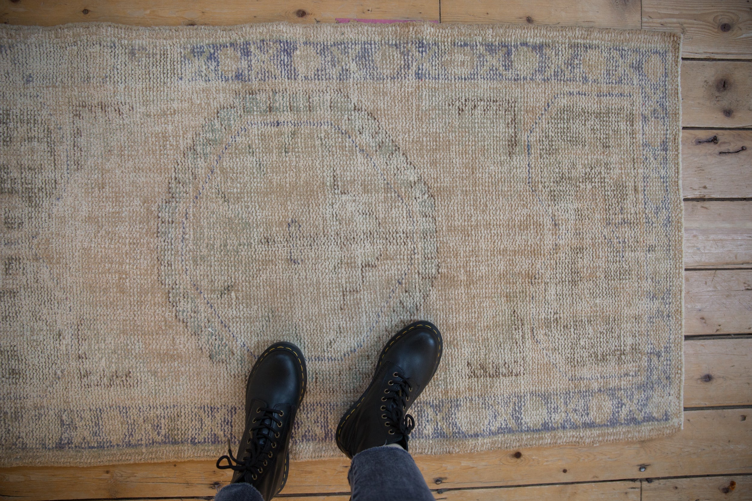 2.5x4.5 Vintage Distressed Oushak Rug