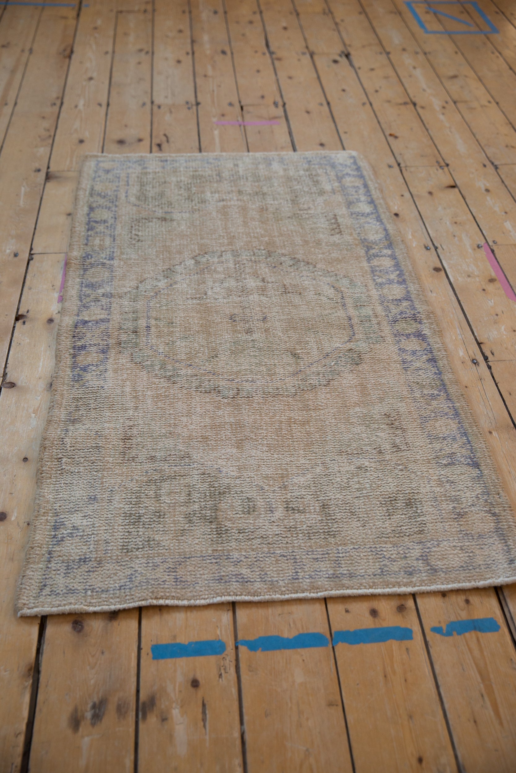 2.5x4.5 Vintage Distressed Oushak Rug