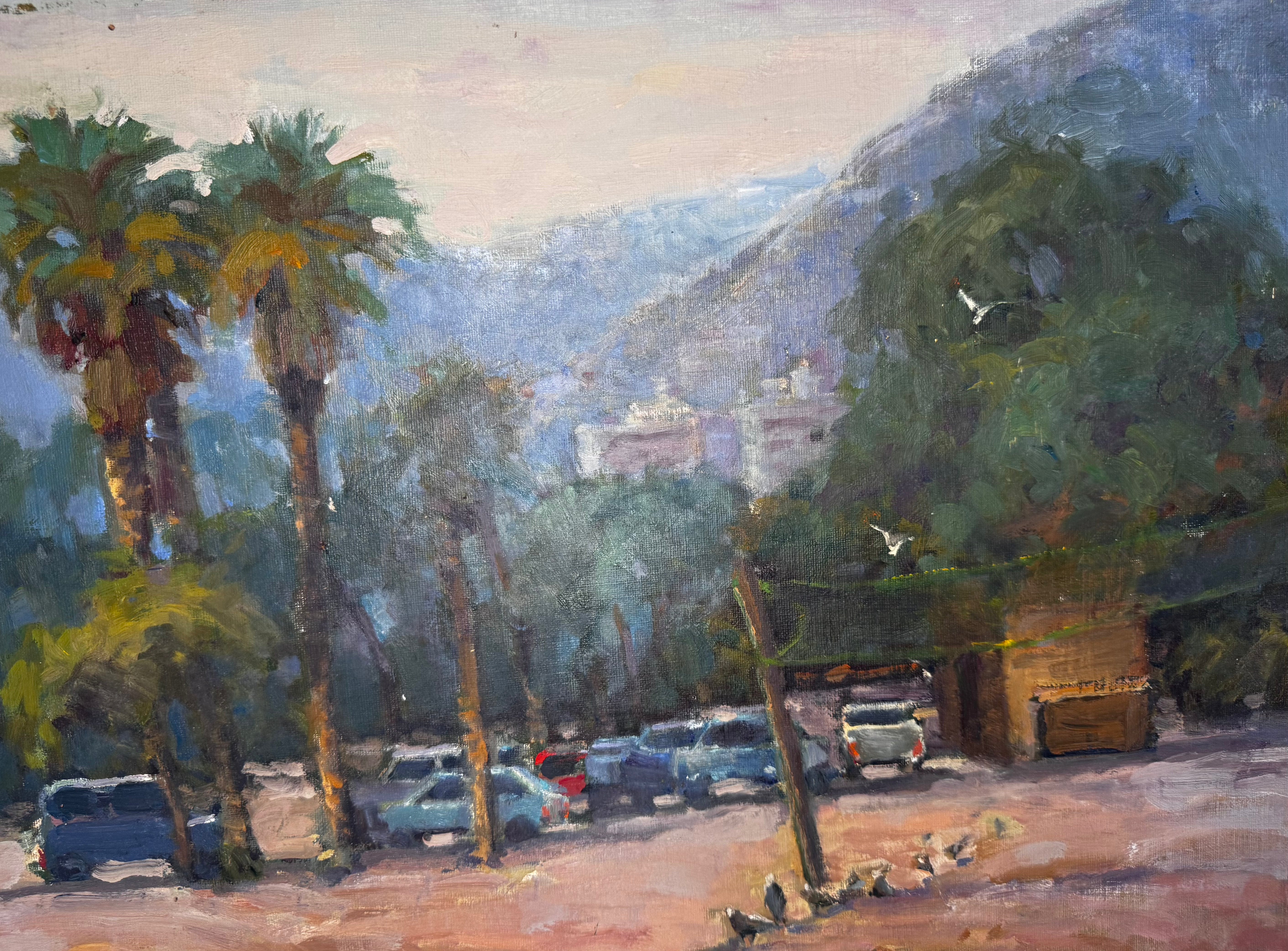 Ninety Eight painting by John Beard Collection, depicting plein air scene in 16x20 board format
