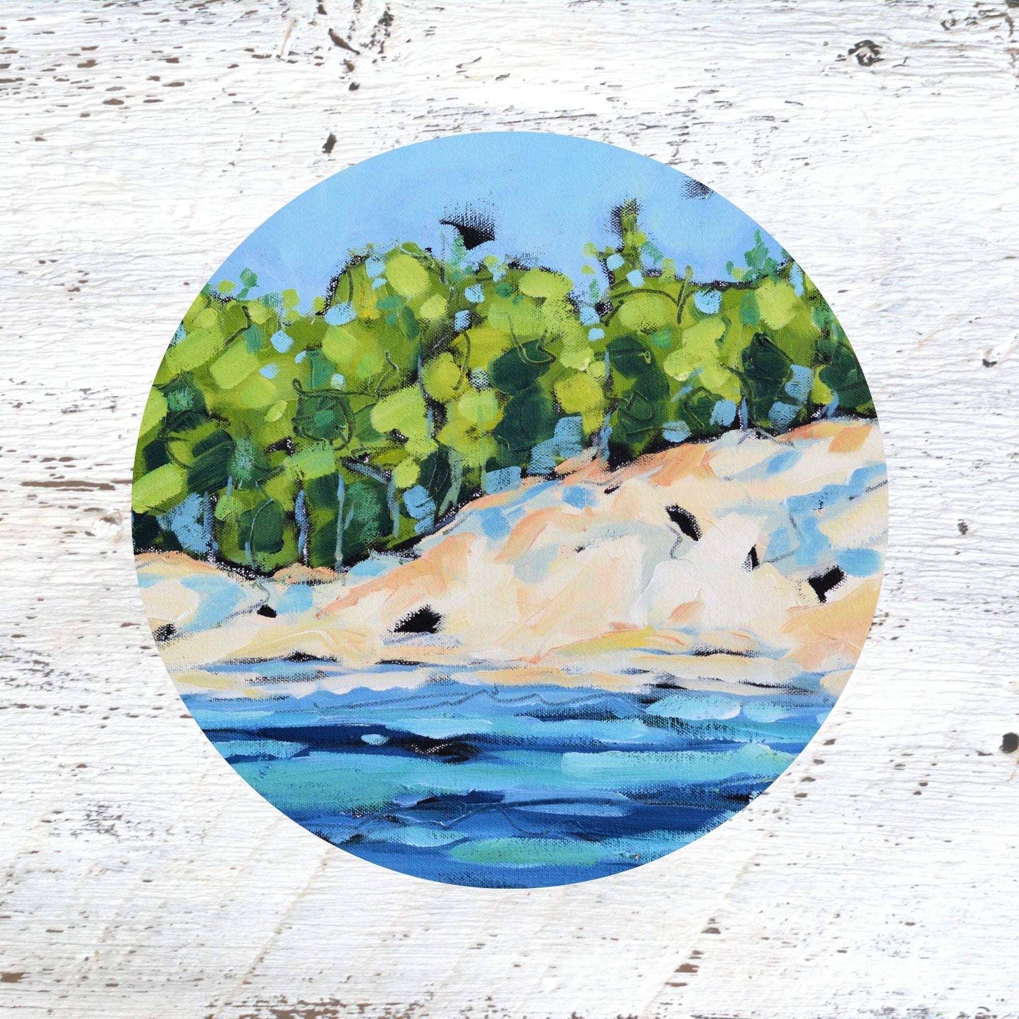Rubber Grip Jar Opener -Driftwood Cove by Dreese Fine Art - Resin Society