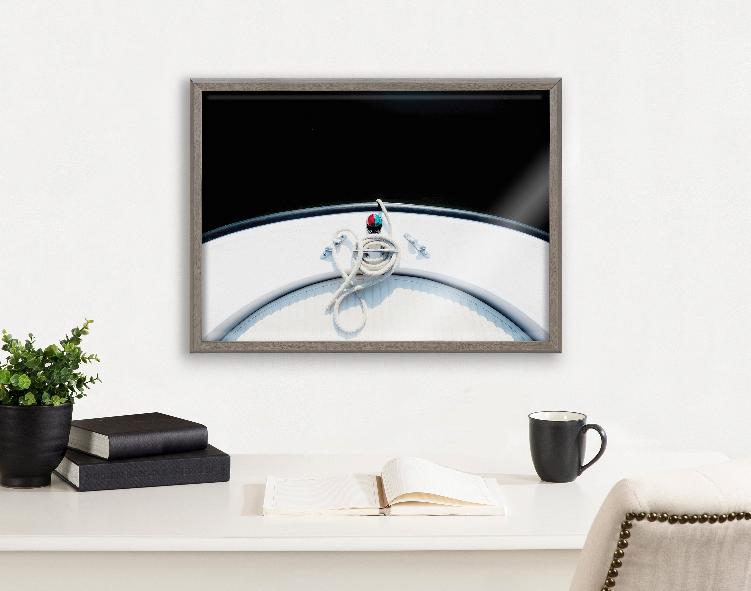 Blake Drifting Framed Printed Glass by Alicia Abla by kateandlaurel - product image 7 for Resin Society