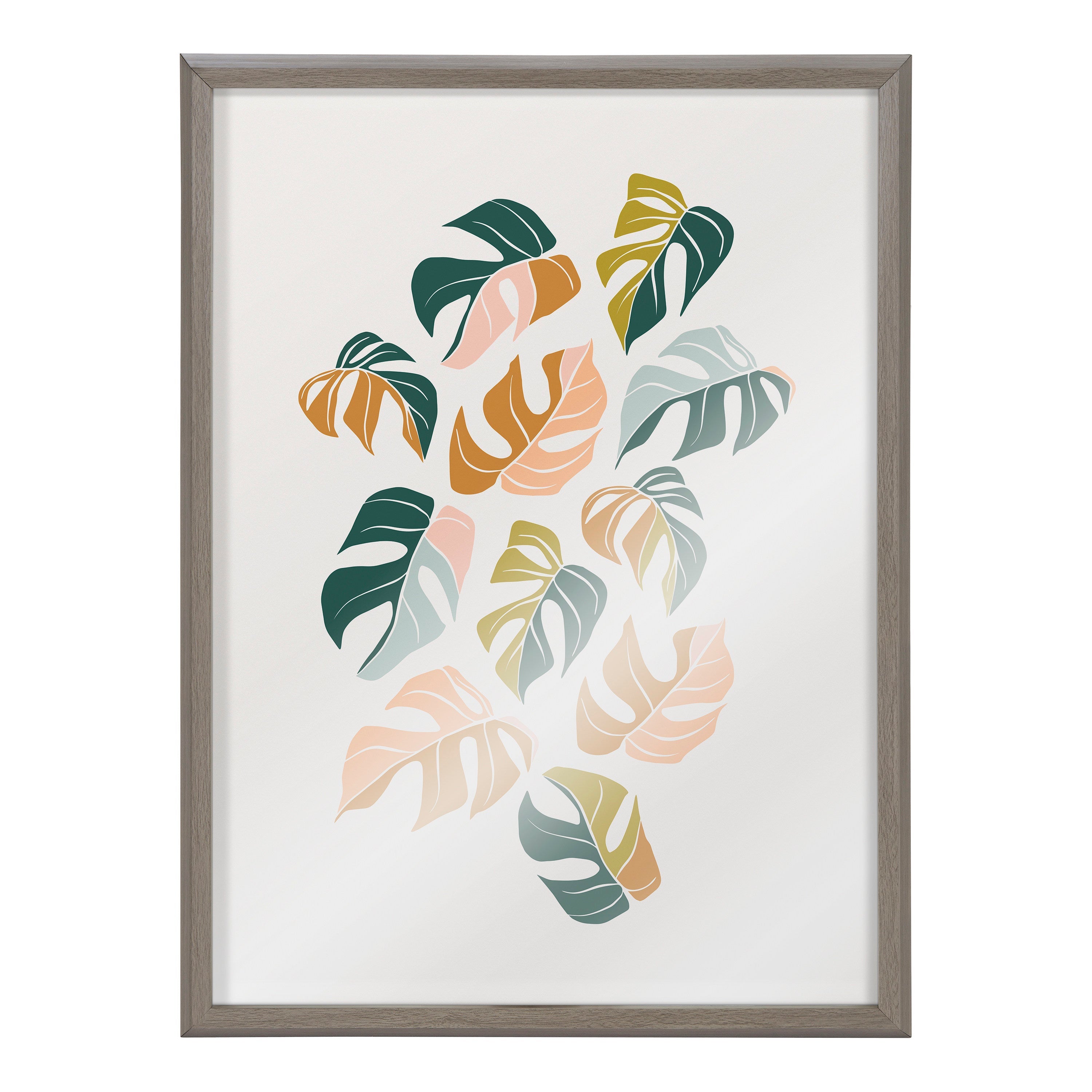 Blake Tropical Leaves 02 Framed Printed Glass by Alicia Schultz by kateandlaurel - product image 13 for Resin Society