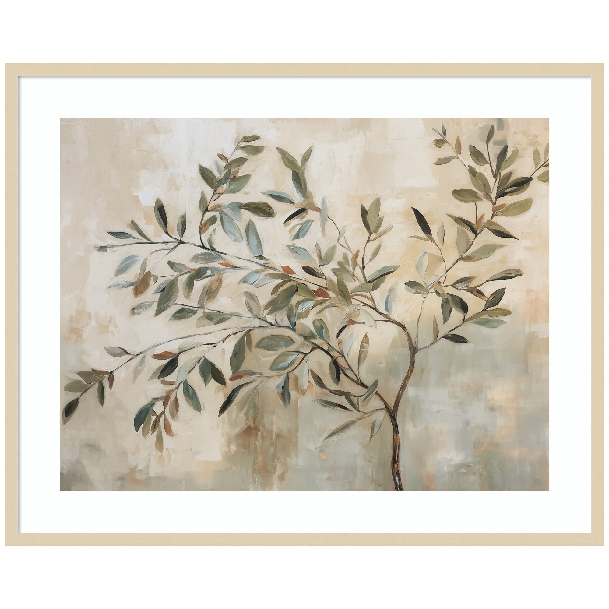 Olive Tree Abstract No.
31 by The Creative Bunch Studio Framed Wall Art Print