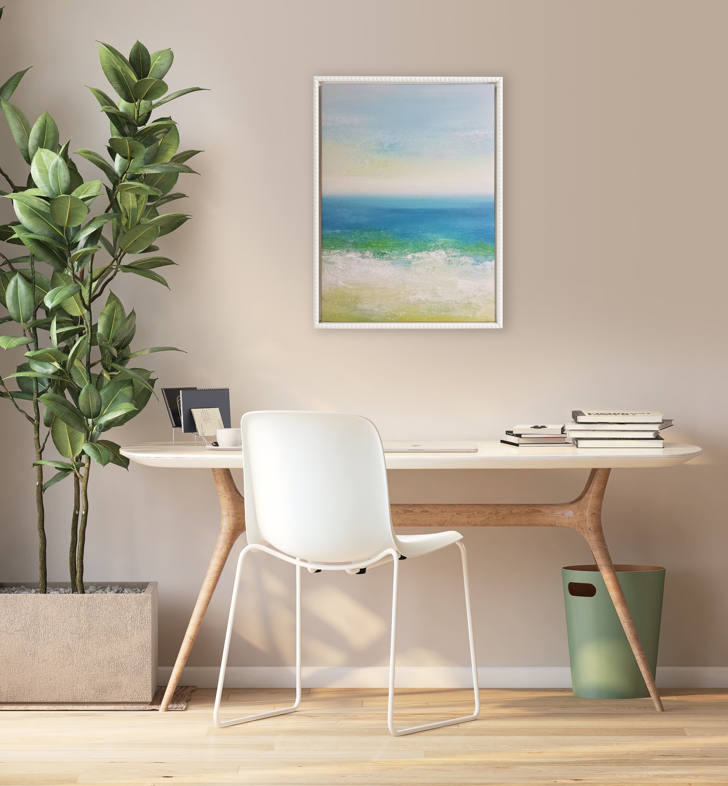 Sylvie Blank Framed Canvas 18x24