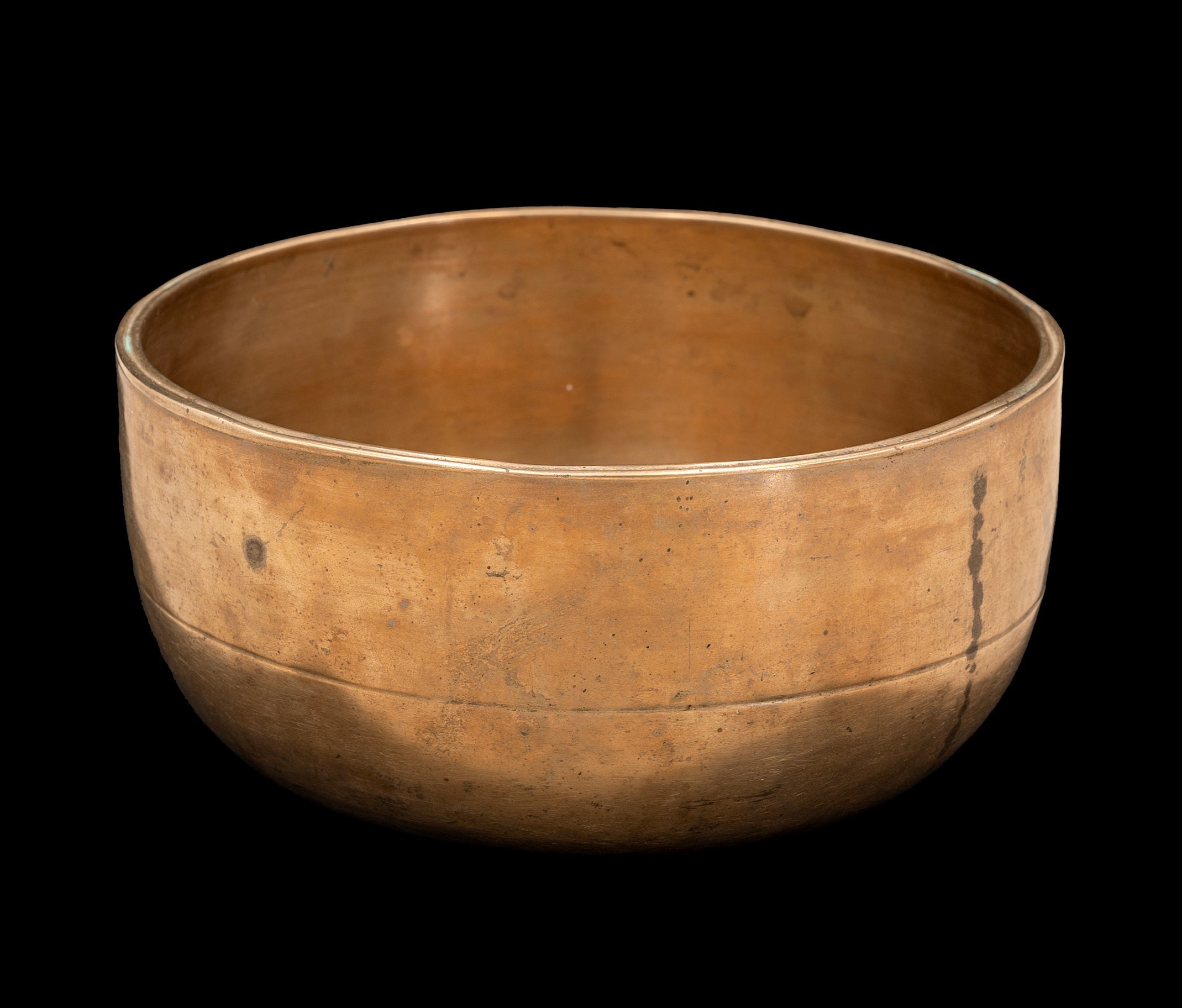Antique Buddha Singing Bowl G3 199Hz 7" A16077 by Bodhisattva Trading Company - product image 3 for Resin Society