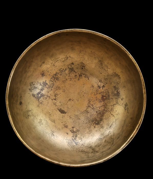 Antique Manipuri Singing Bowl D#3 155Hz 8 1/4" A16137 by Bodhisattva Trading Company - product image 3 for Resin Society