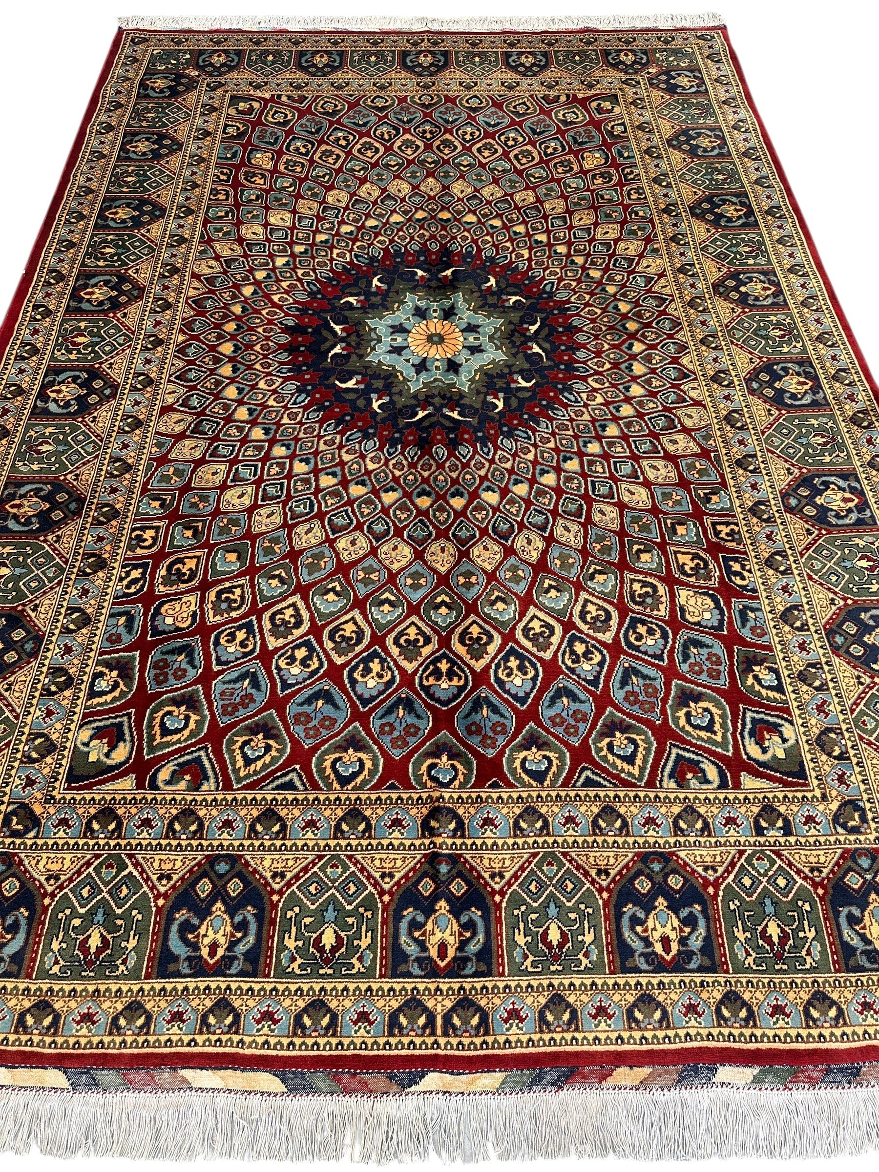 Afghani Parak Hand-Knotted Wool Rug by Rugistan - product image 3 for Resin Society