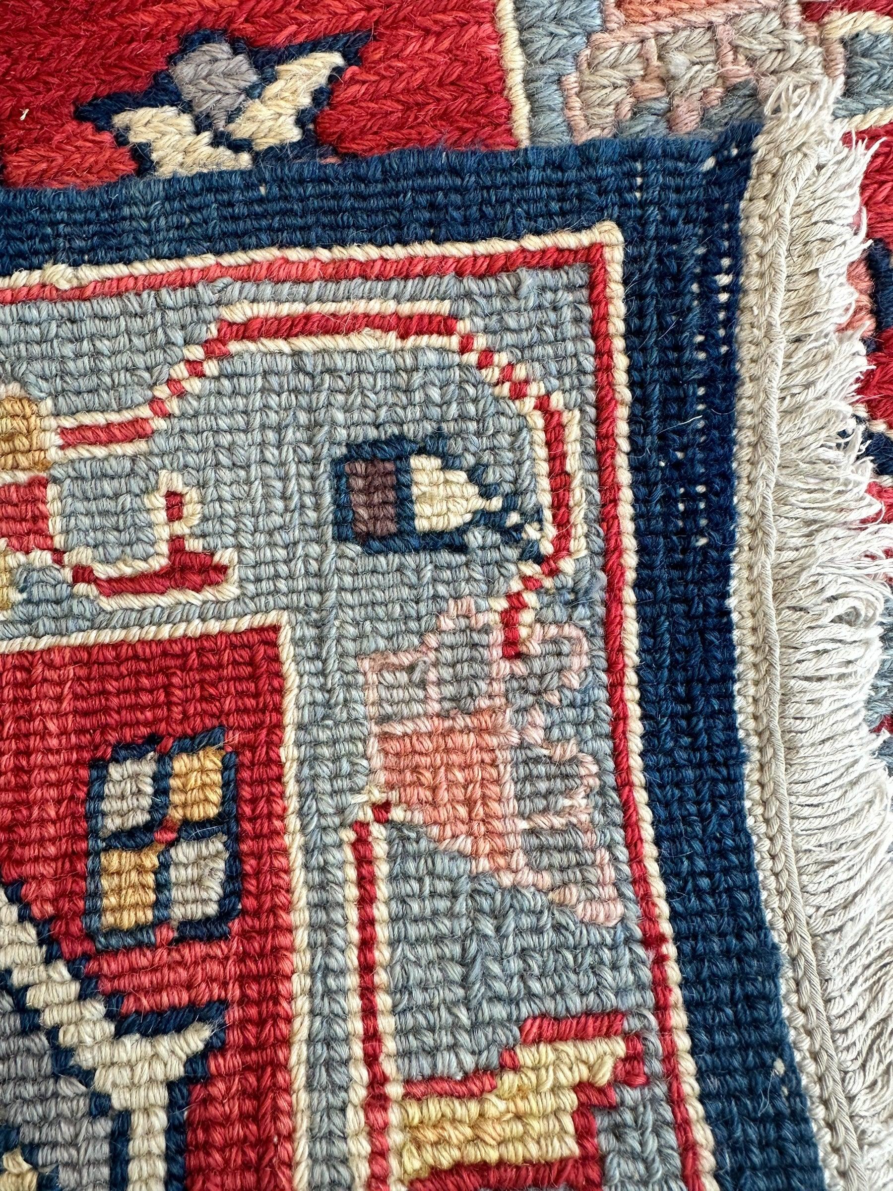 Handwoven Nourison Soumak SK43 Multicolor Area Rug – 7'8" x 9'11" – by Rugistan - product image 5 for Resin Society