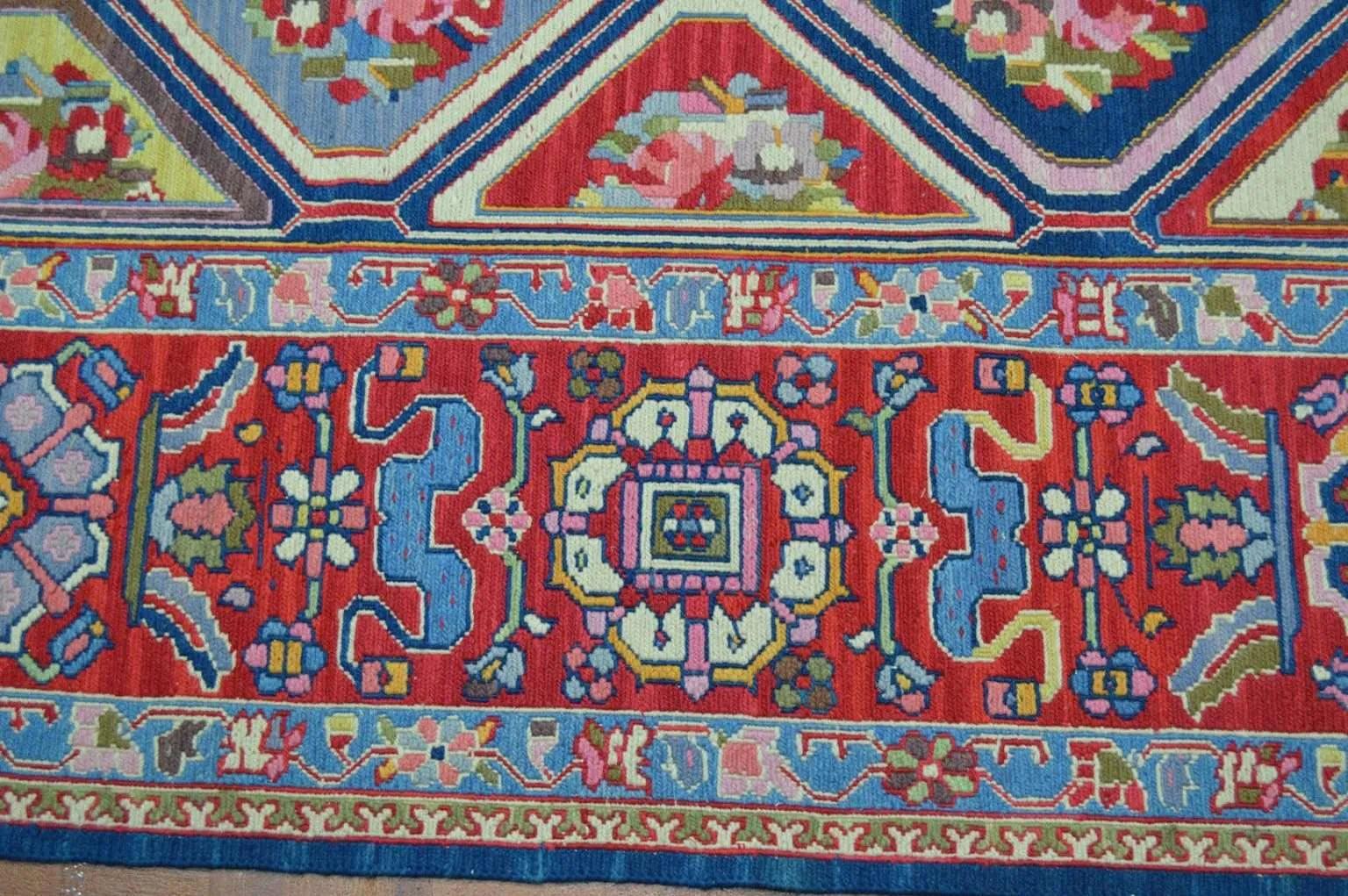 Handwoven Nourison Soumak SK43 Multicolor Area Rug – 8'5" x 11'7" – by Rugistan - product image 8 for Resin Society
