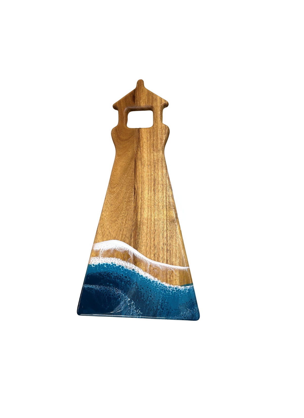 Light House Shaped Acacia Cheese Board