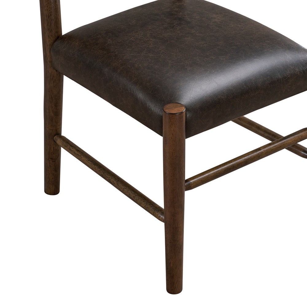 ACTU 58” Mid-Century Modern Dining Table Set for Small Spaces by ACTU FURNITURE - product image 10 for Resin Society