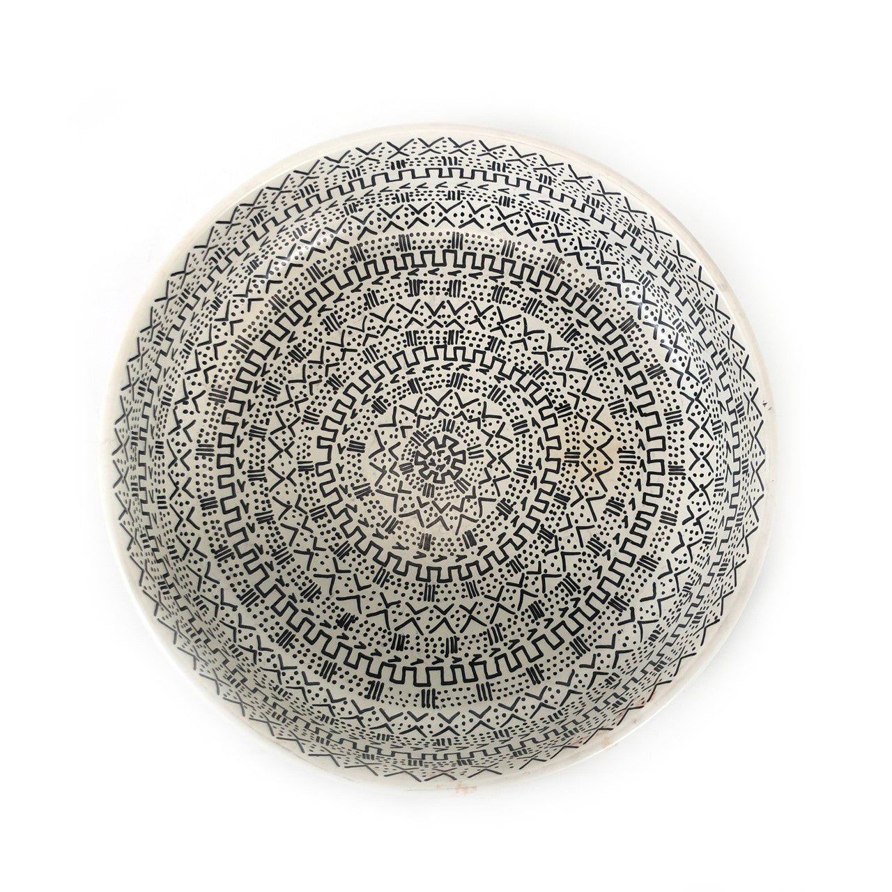 Mud Cloth Natural Bowl - 10" by Mbare Ltd - product image 4 for Resin Society