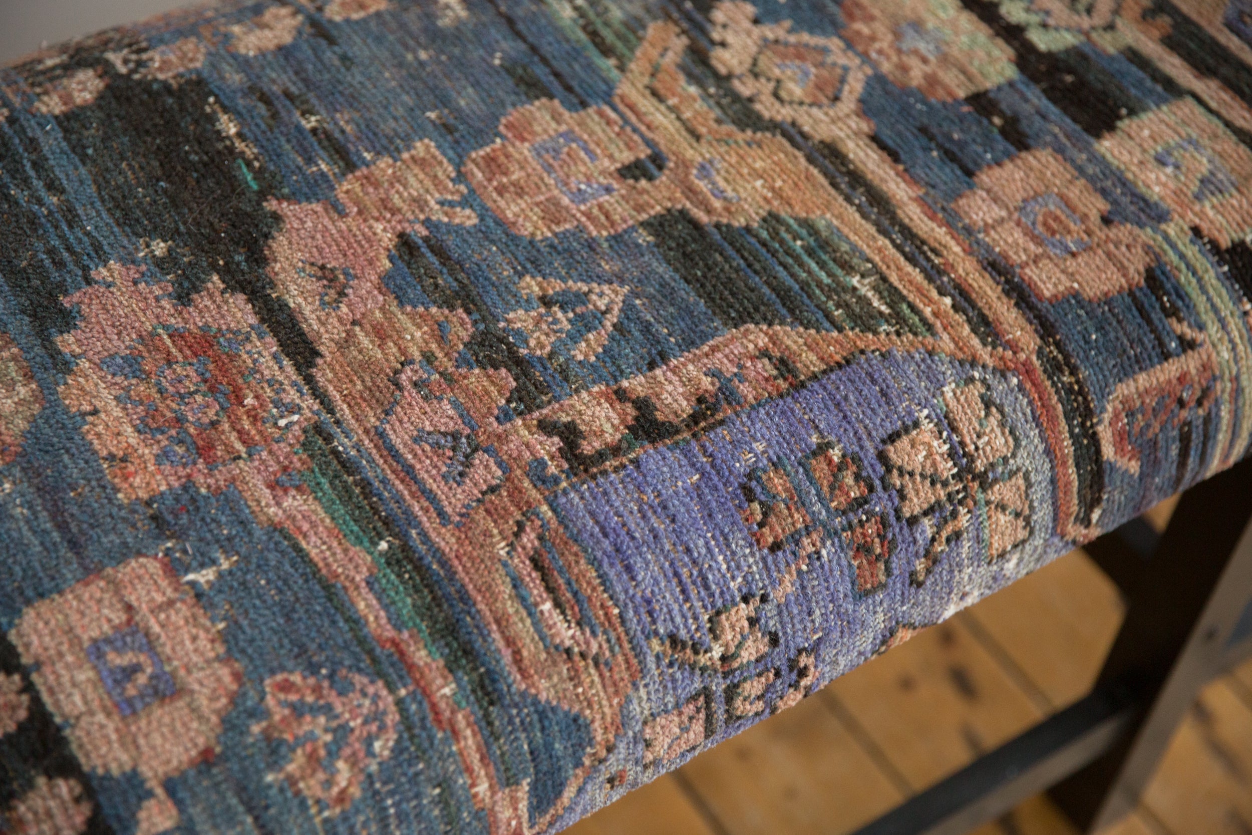 Reclaimed Vintage Turkish Rug Bench by Old New House® - product image 3 for Resin Society