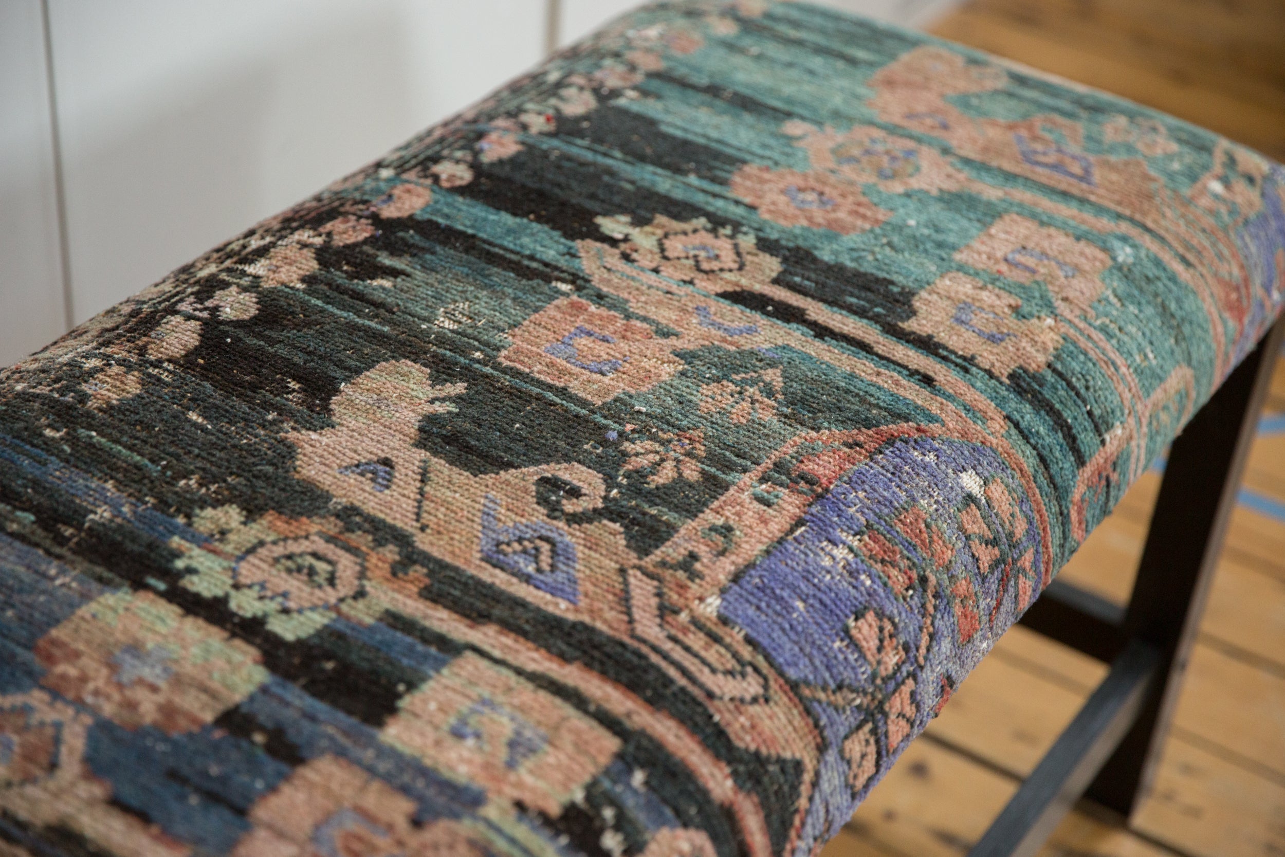 Reclaimed Vintage Turkish Rug Bench by Old New House® - product image 4 for Resin Society