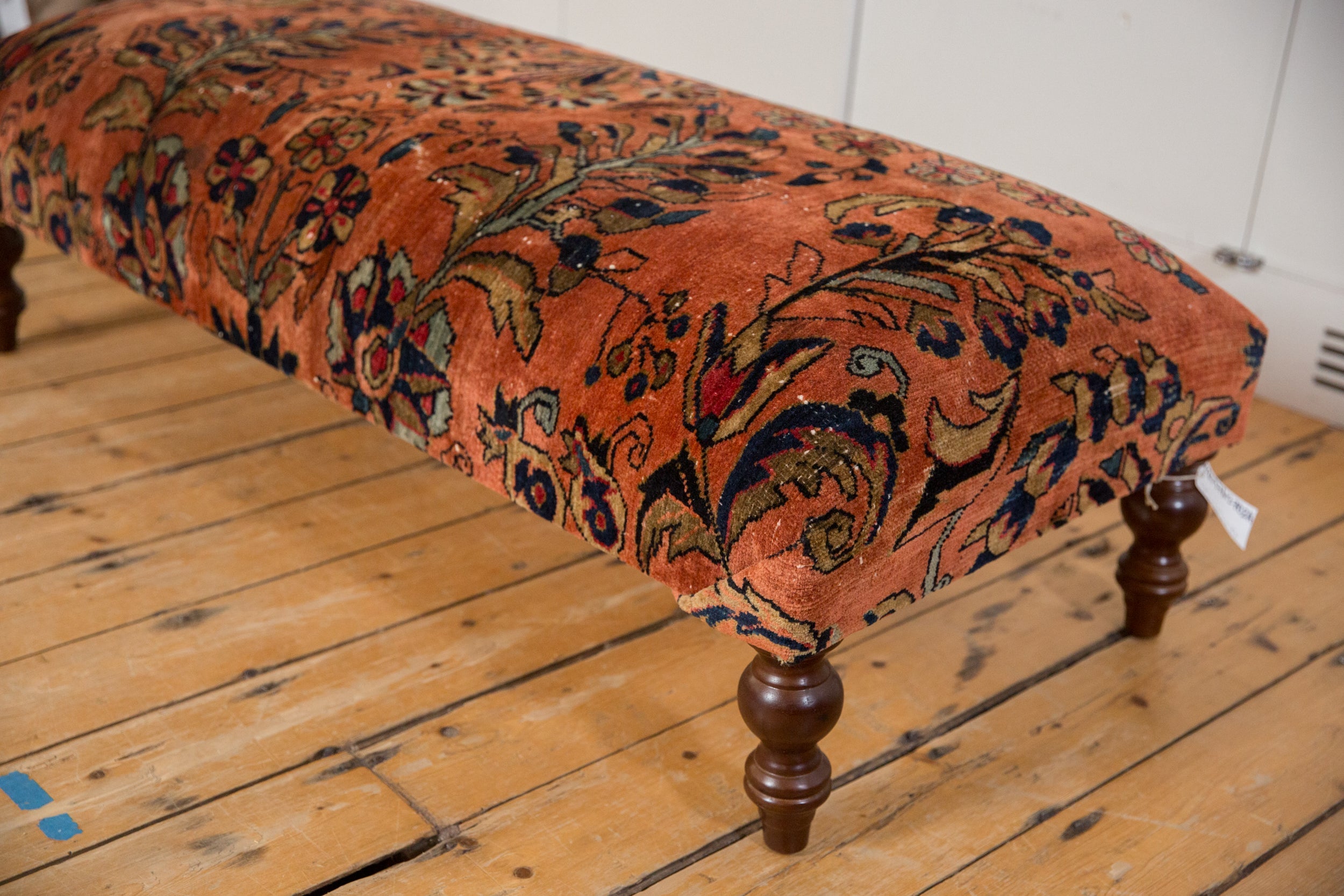 Vintage Persian Rug Ottoman Coffee Table by Old New House® - product image 2 for Resin Society