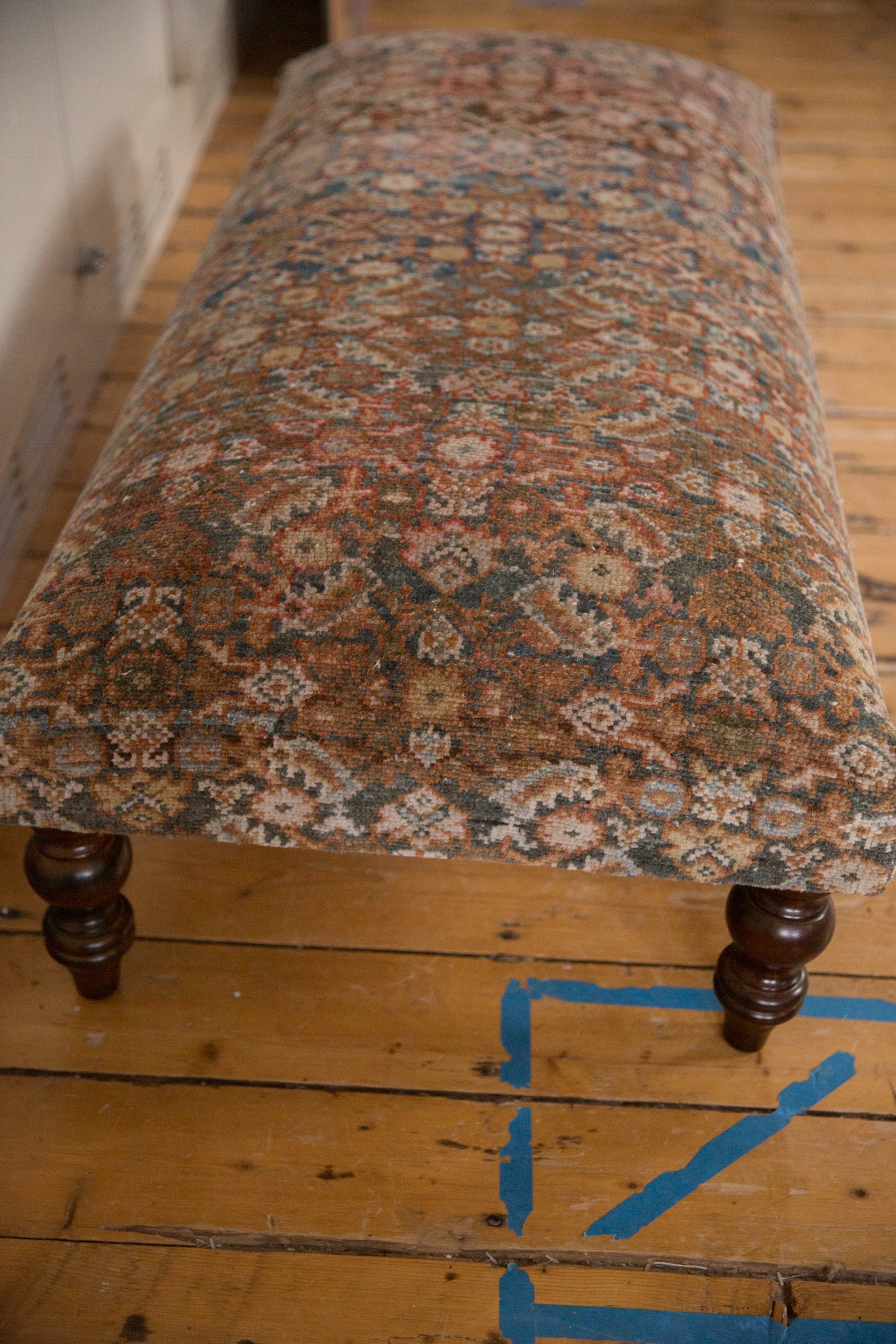 Vintage Persian Rug Ottoman Coffee Table by Old New House® - product image 7 for Resin Society