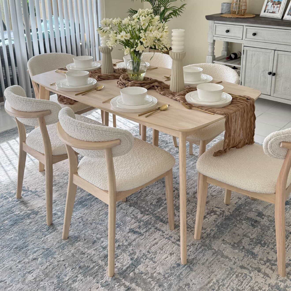 ACTU Scandinavian Dining Table Set by ACTU FURNITURE - product image 2 for Resin Society