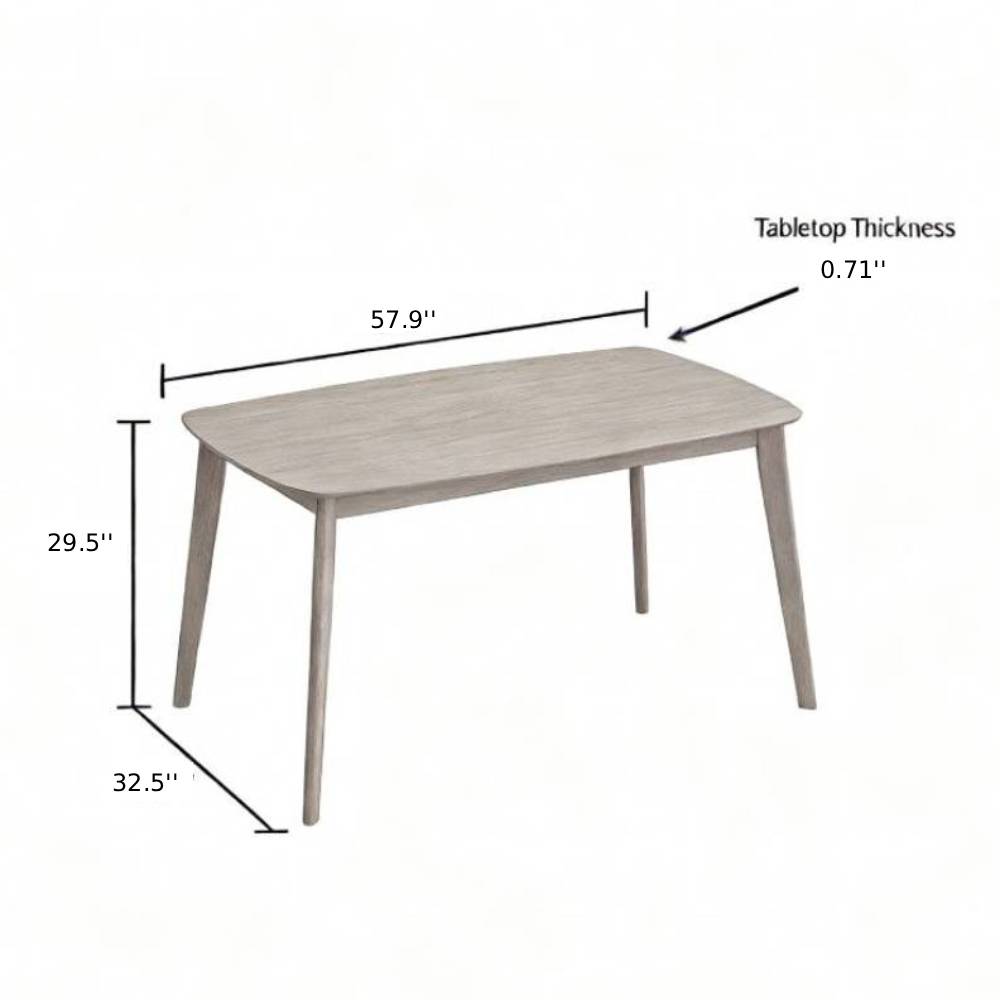 ACTU Scandinavian Dining Table Set